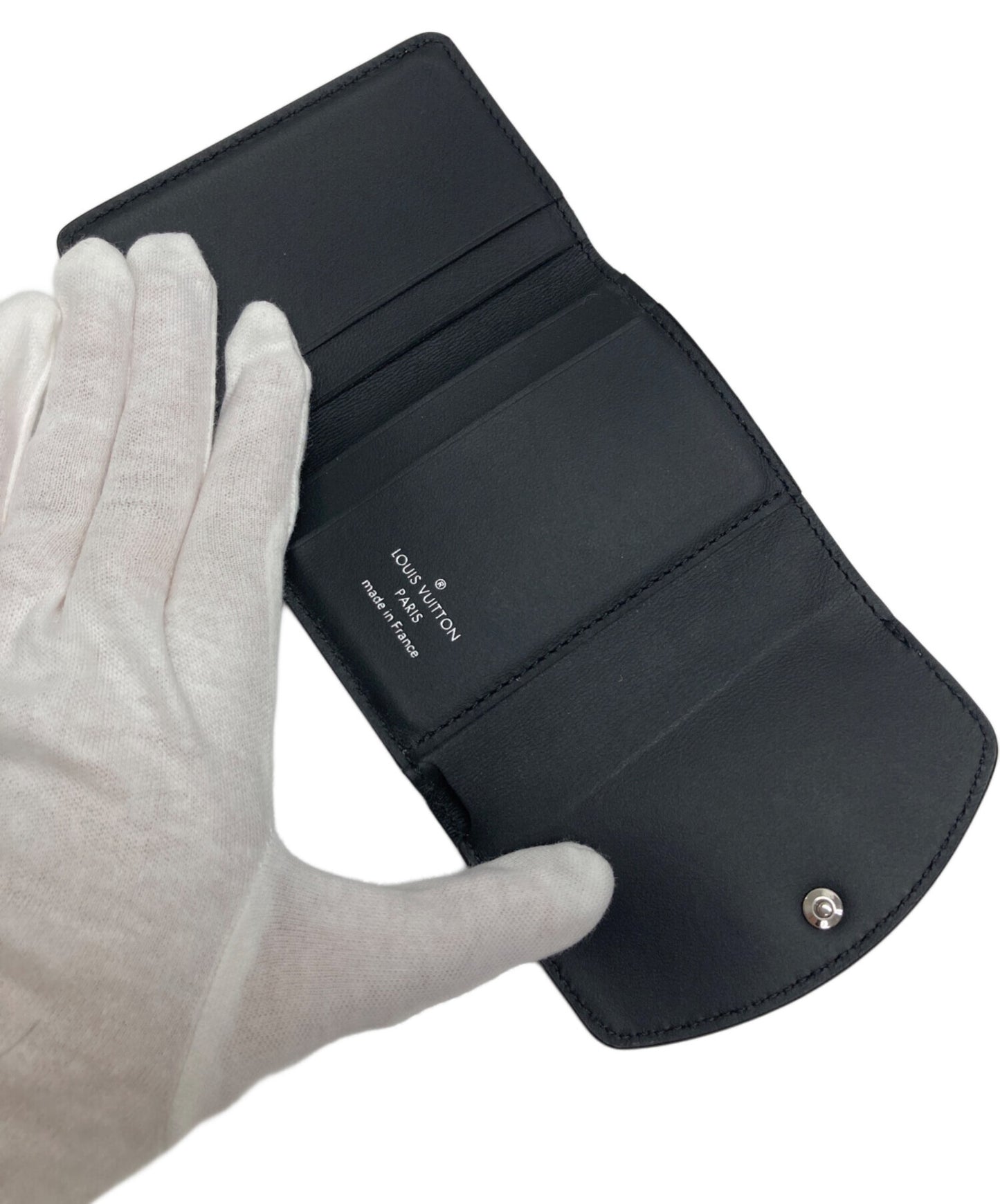 [Pre-owned] LOUIS VUITTON Mahina Porte-Feuil Iris XS M67498