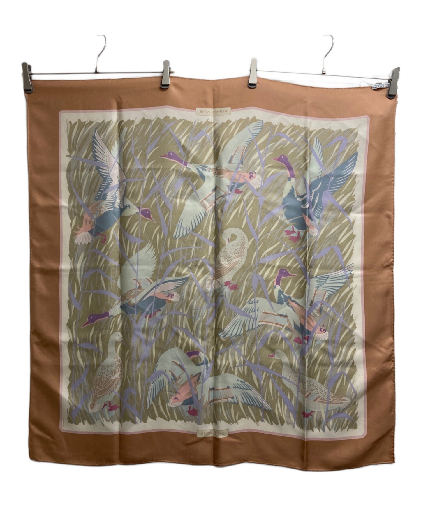 [Pre-owned] HERMES COLS VERTS Carre 90