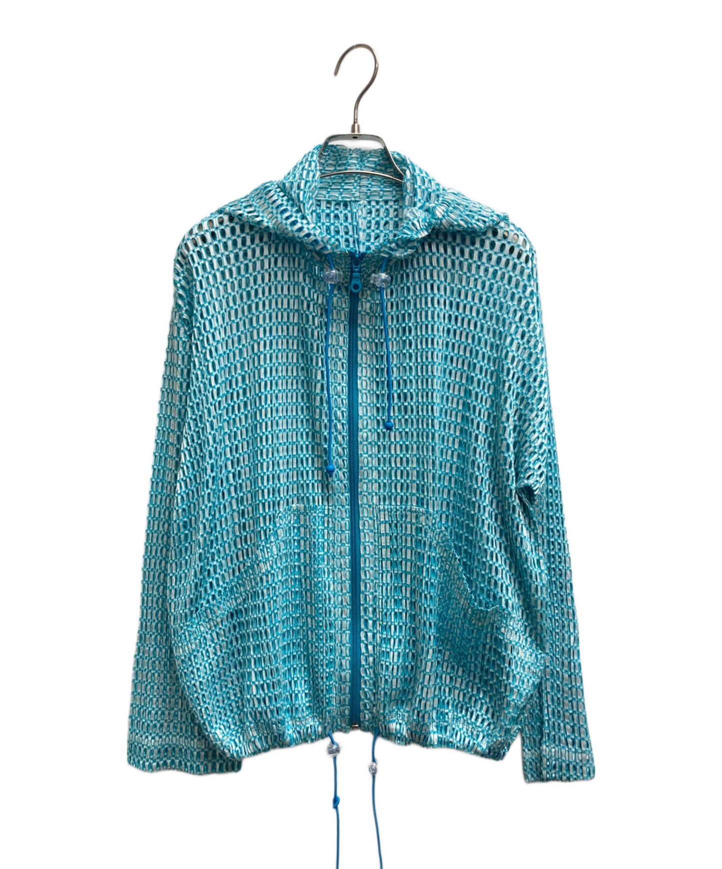 [Pre-owned] PLEATS PLEASE Cutwork Zip Hoodie PP81-JC753