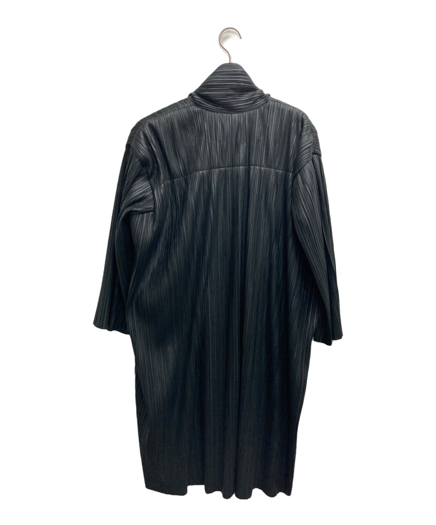 [Pre-owned] ISSEY MIYAKE zip-up pleated coat IM33-JA804