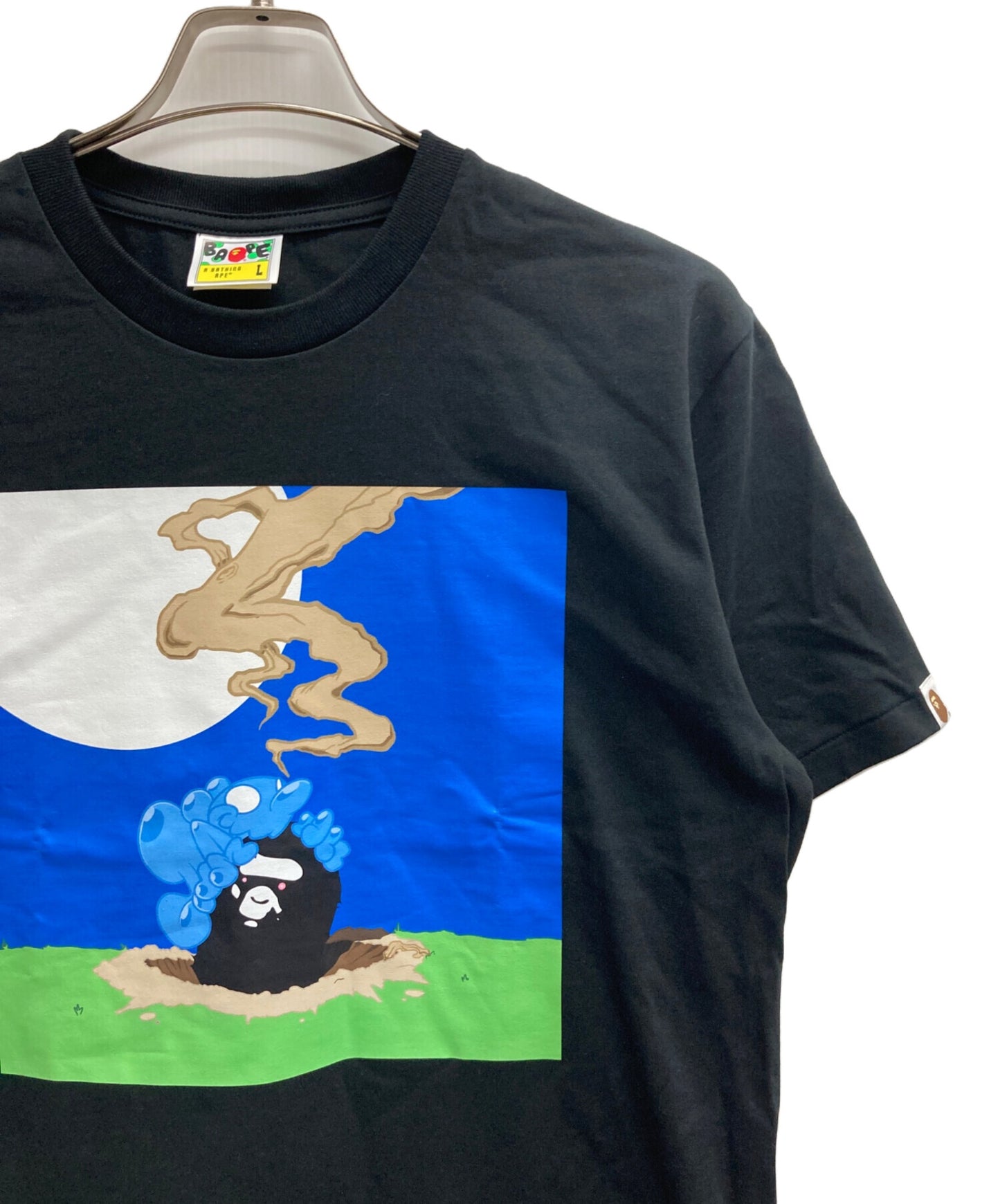[Pre-owned] A BATHING APE BAPE GALLERY X COIN PARKING DELIVERY TEE 001TEK731926C
