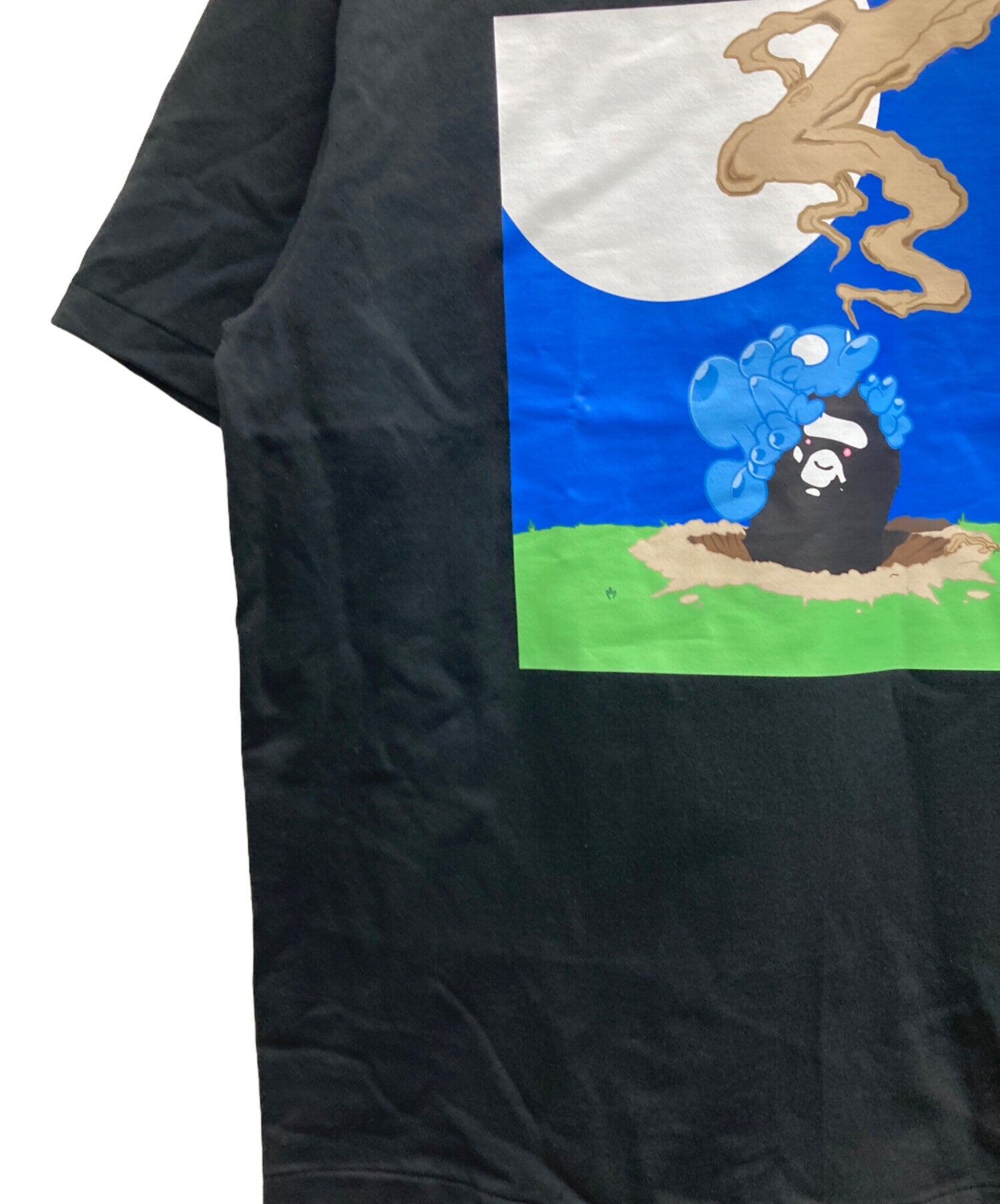 Pre-owned] A BATHING APE BAPE GALLERY X COIN PARKING DELIVERY TEE