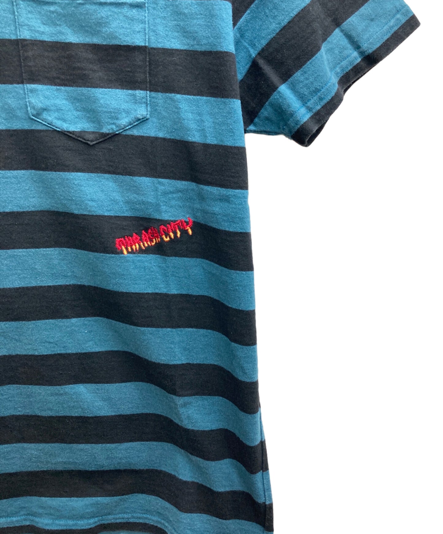 [Pre-owned] Hysteric Glamour Striped T-shirts/Pocket T-shirts 02173CT20