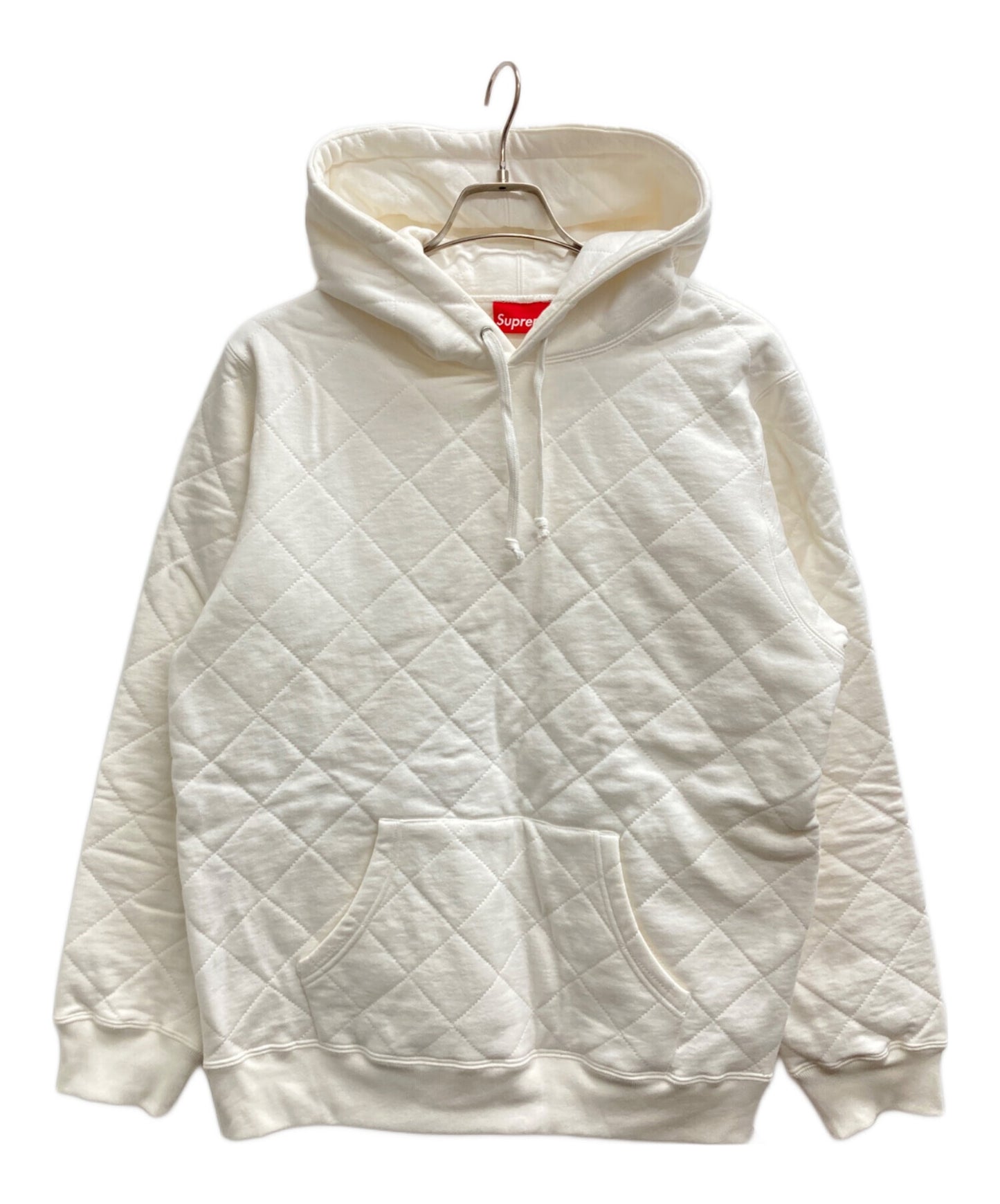 [Pre-owned] SUPREME Quilted Hooded Sweatshirt