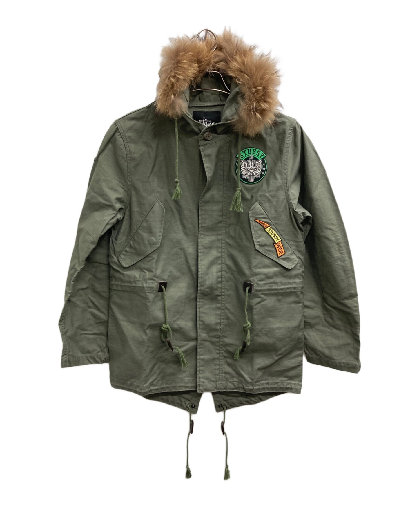 [Pre-owned] stussy Mod Coat with Patch