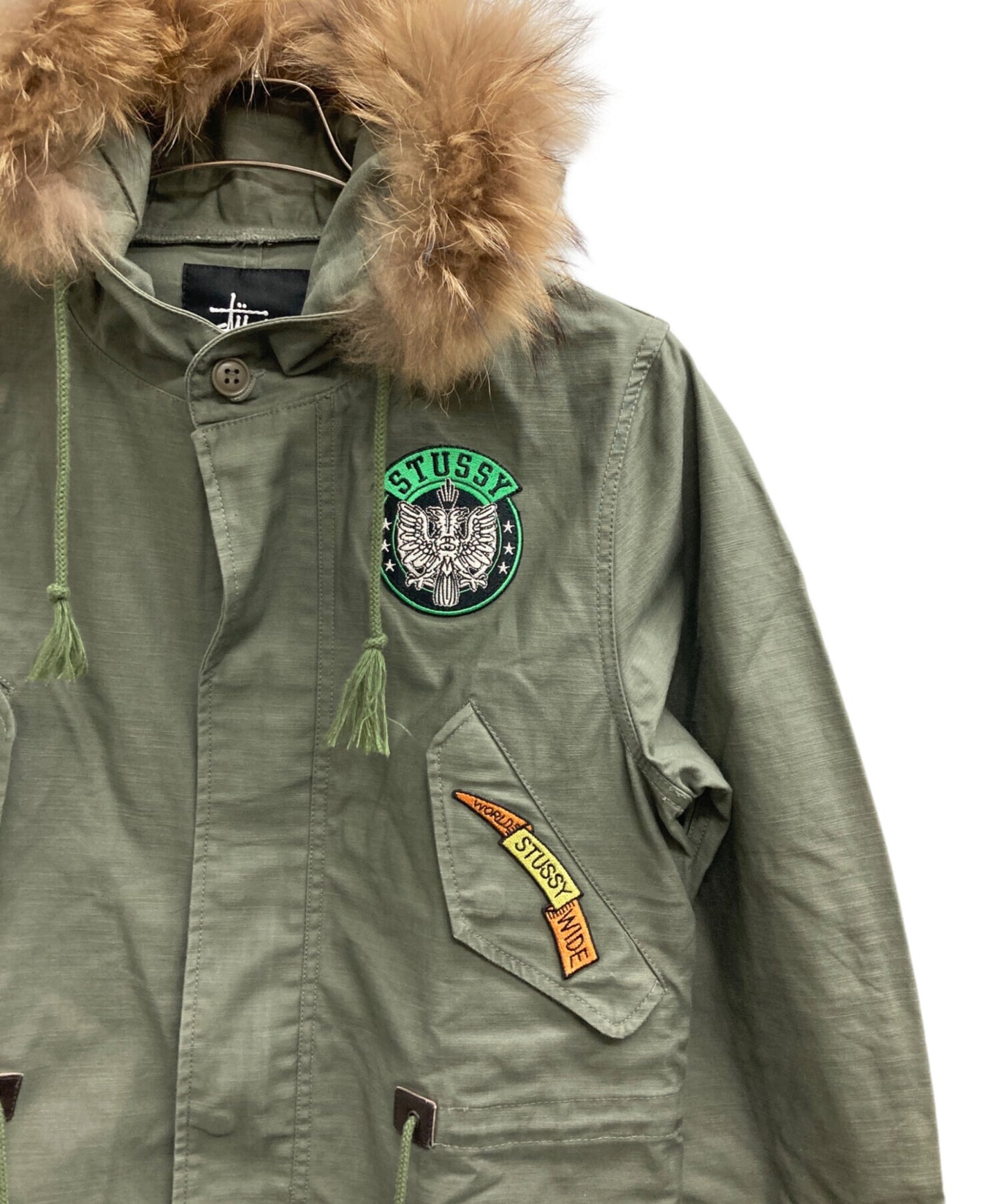 [Pre-owned] stussy Mod Coat with Patch