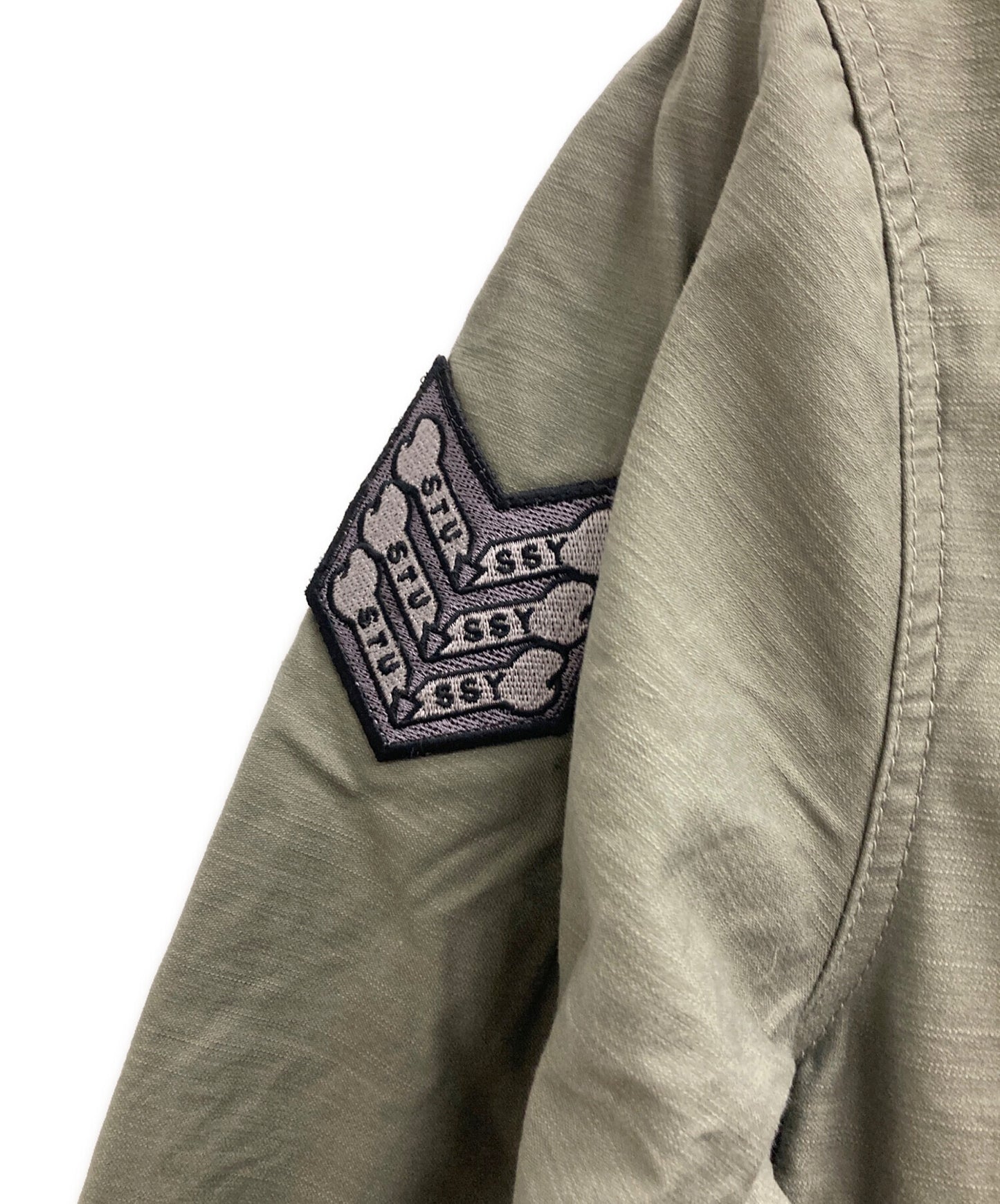 [Pre-owned] stussy Mod Coat with Patch