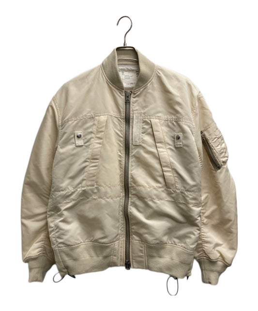 [Pre-owned] sacai NYLON TWILL MA-1 BLOUSON 23-03092M