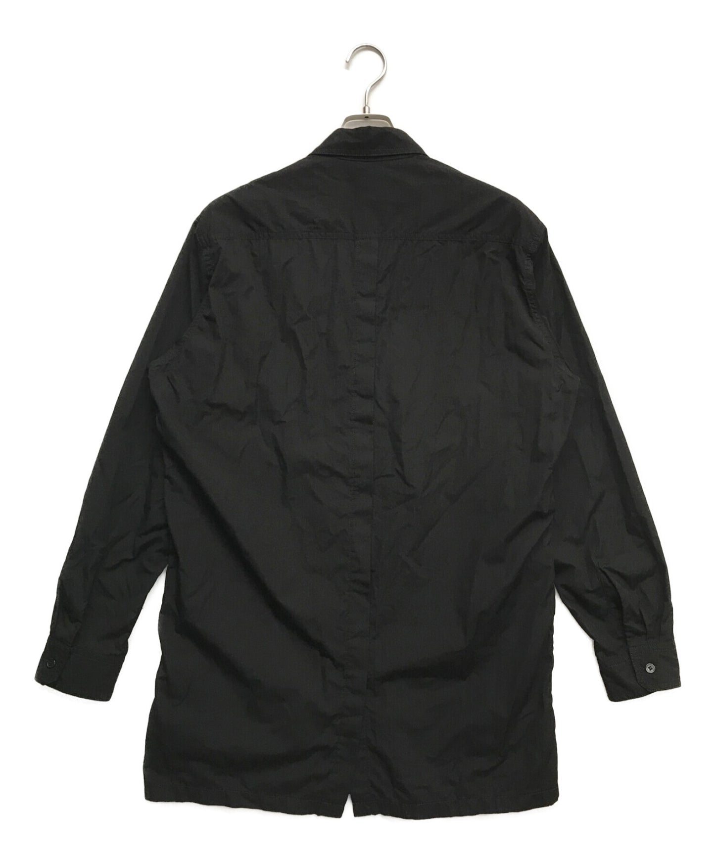 [Pre-owned] Yohji Yamamoto pour homme Back Open Chain Stitch Sew Shirt Shirt Long Sleeve Shirt HW-B02-001