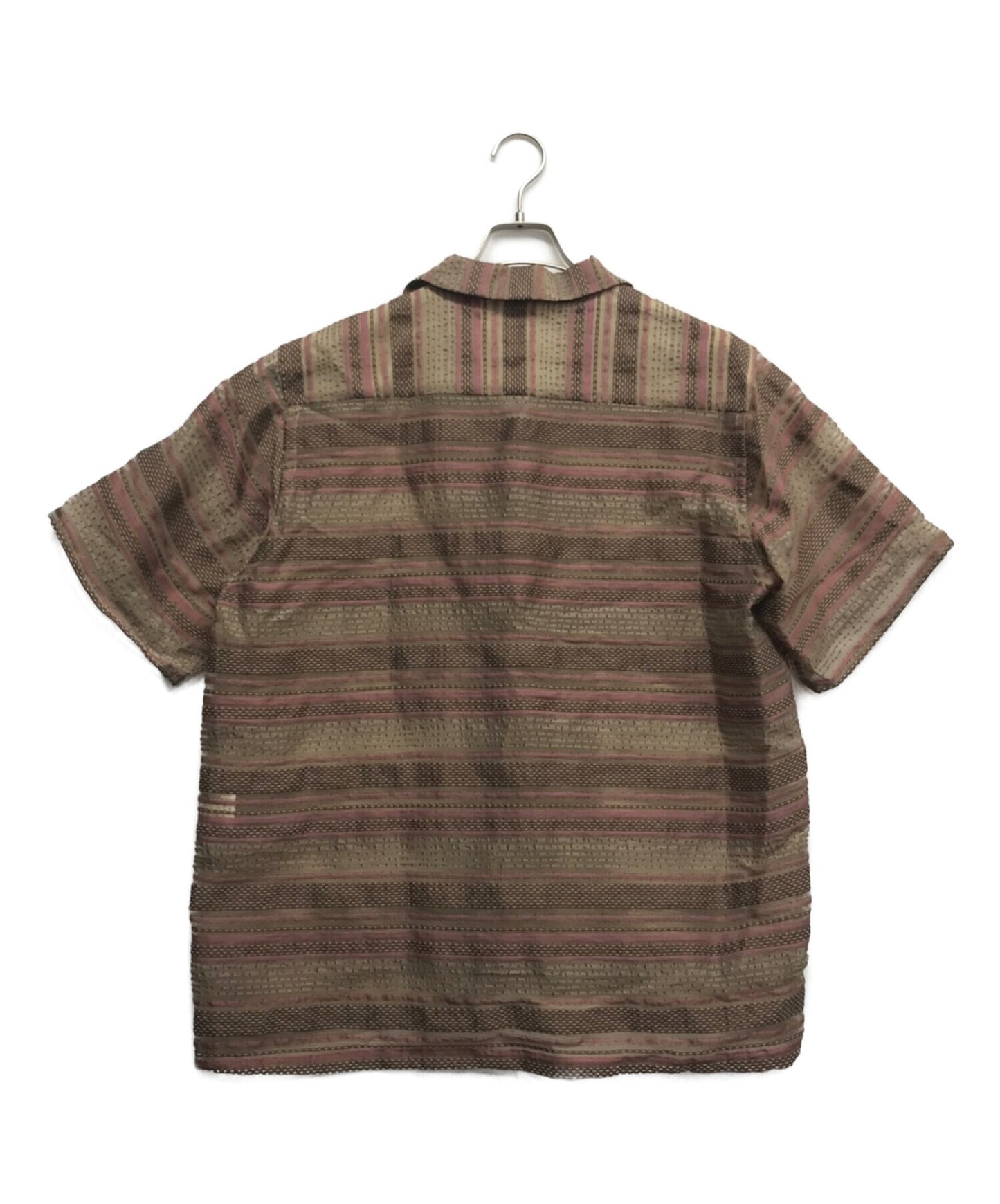 [Pre-owned] Needles S/S ONE-UP SHIRT Short sleeve shirt Open collar shirt Shirt OT141