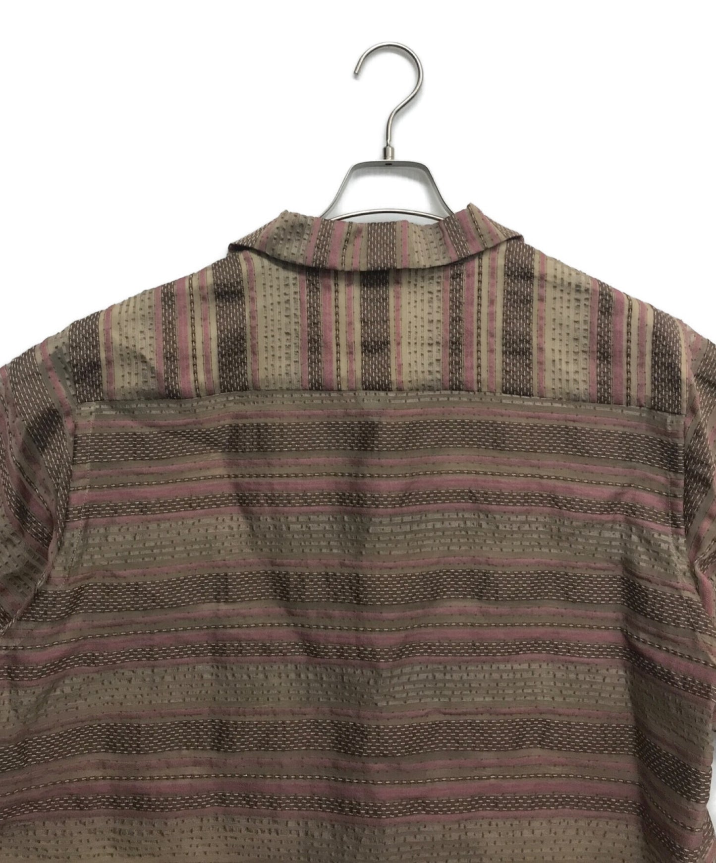 [Pre-owned] Needles S/S ONE-UP SHIRT Short sleeve shirt Open collar shirt Shirt OT141