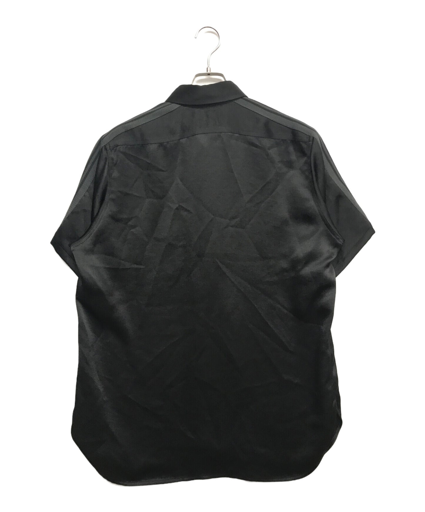 [Pre-owned] Needles S/S Work Shirt Poly Sateen Work Shirt Poly Satin Shirt Short Sleeve Shirt OT1660