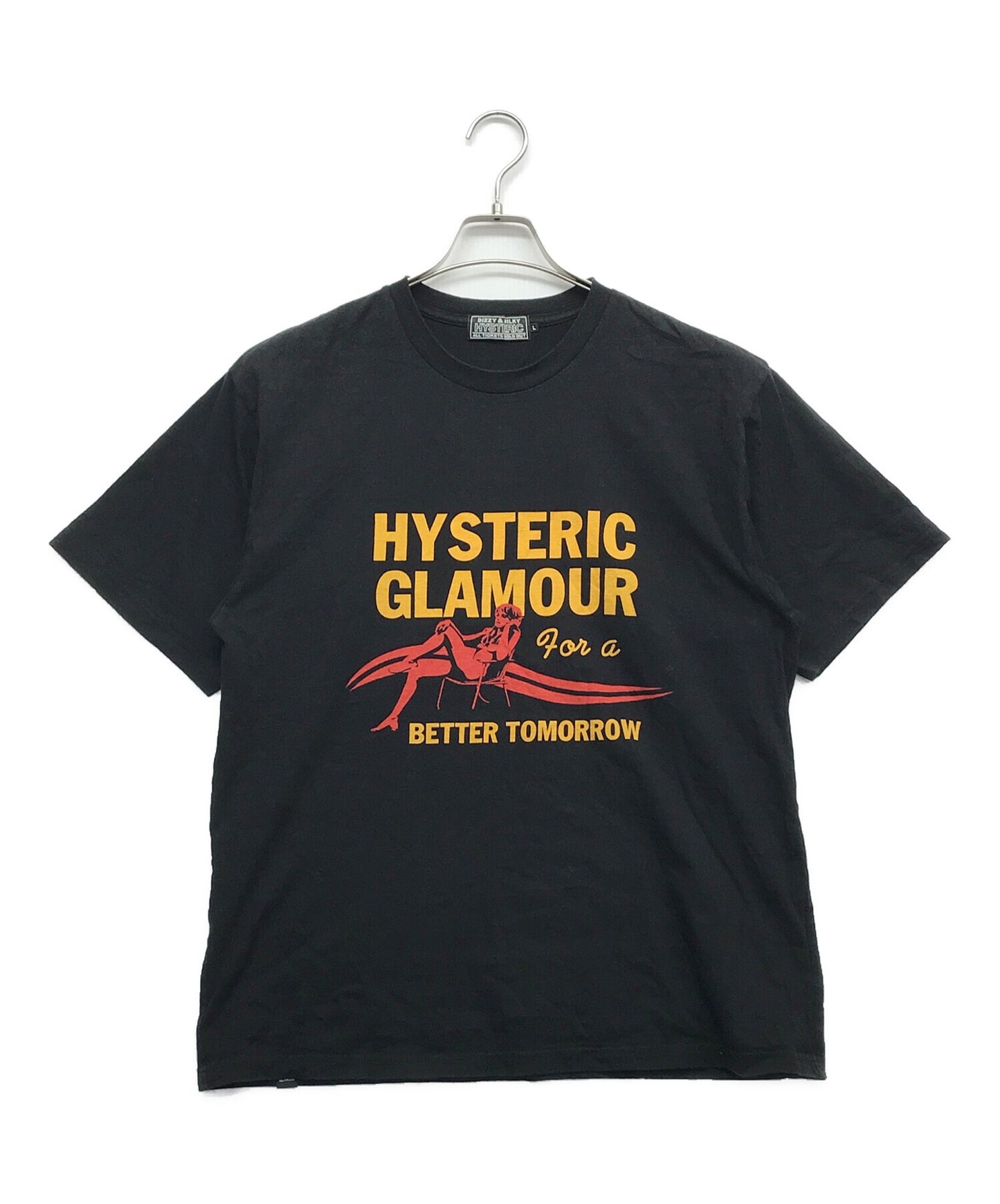 [Pre-owned] Hysteric Glamour Hysteric Glamour Hysteric Glamour BETTER TOMORROW T-shirt T-shirt short sleeve shirt shirt 02221CT28