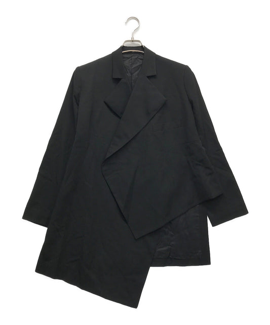 [Pre-owned] Yohji Yamamoto FEMME Shaped Asymmetrical Tailored Jacket Tailored Jacket Jacket FE-J10-112