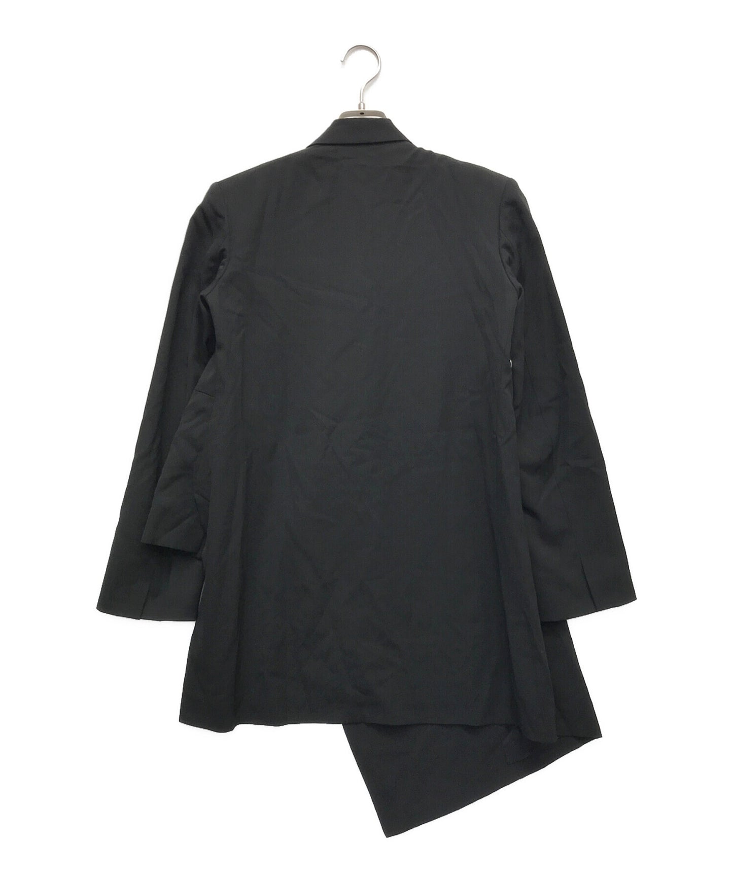 [Pre-owned] Yohji Yamamoto FEMME Shaped Asymmetrical Tailored Jacket Tailored Jacket Jacket FE-J10-112