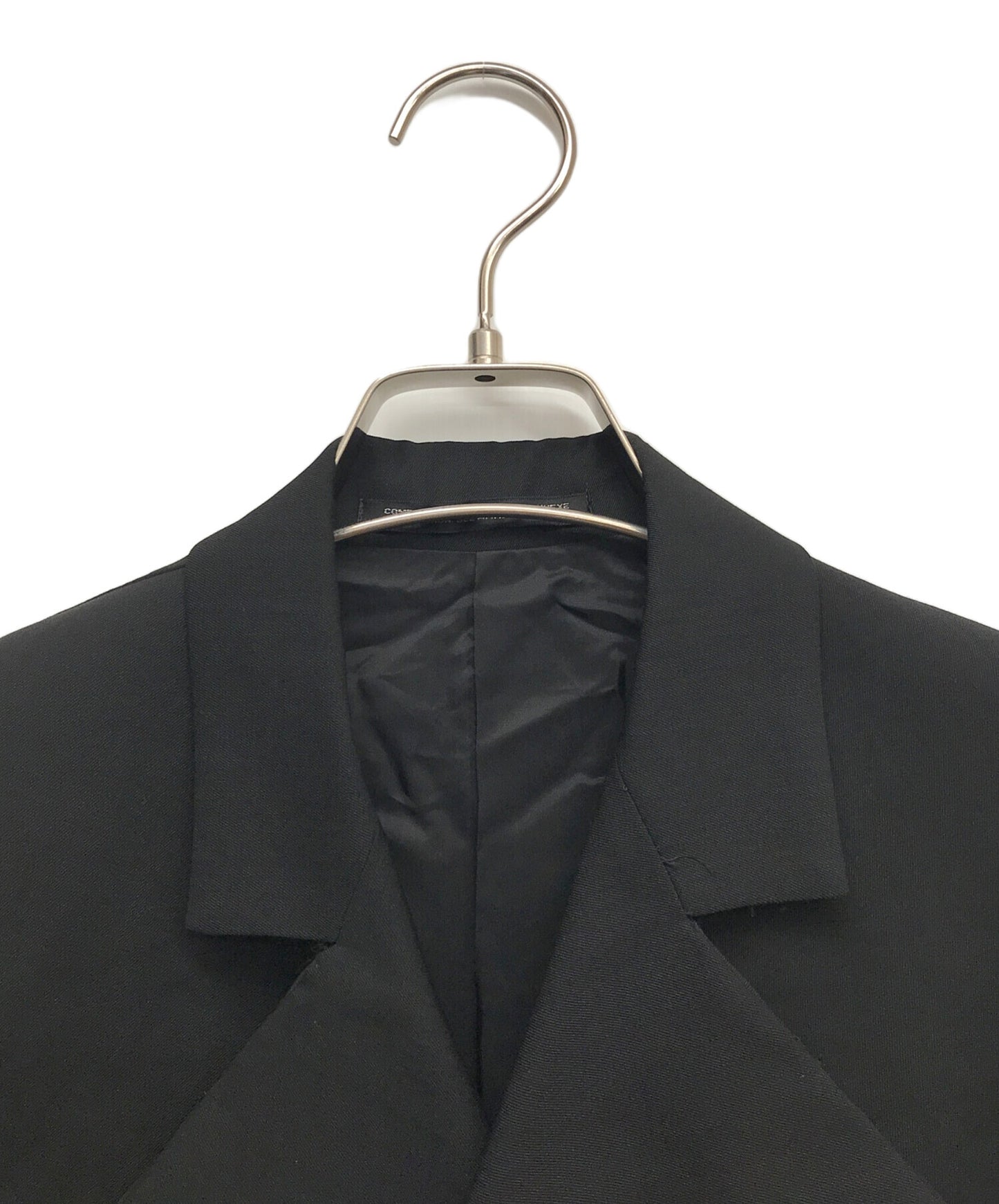 [Pre-owned] Yohji Yamamoto FEMME Shaped Asymmetrical Tailored Jacket Tailored Jacket Jacket FE-J10-112