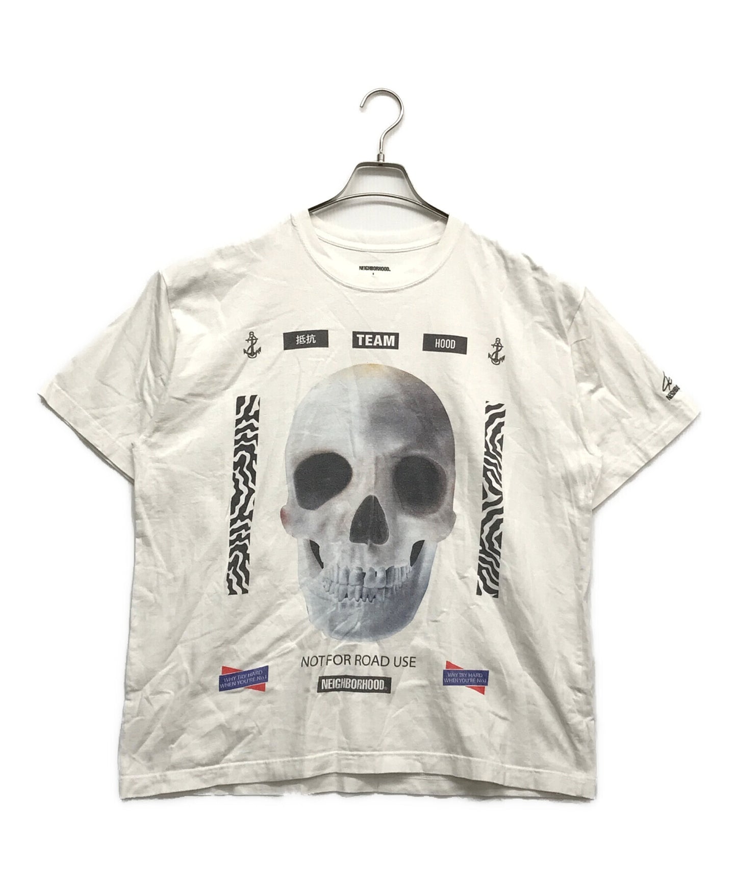 [Pre-owned] NEIGHBORHOOD Collaboration Printed T-shirts Printed T-shirts Short Sleeved T-shirts T-shirts