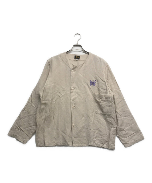 [Pre-owned] Needles Linen-blend shirts Long-sleeved shirts Shirts 0T214SH