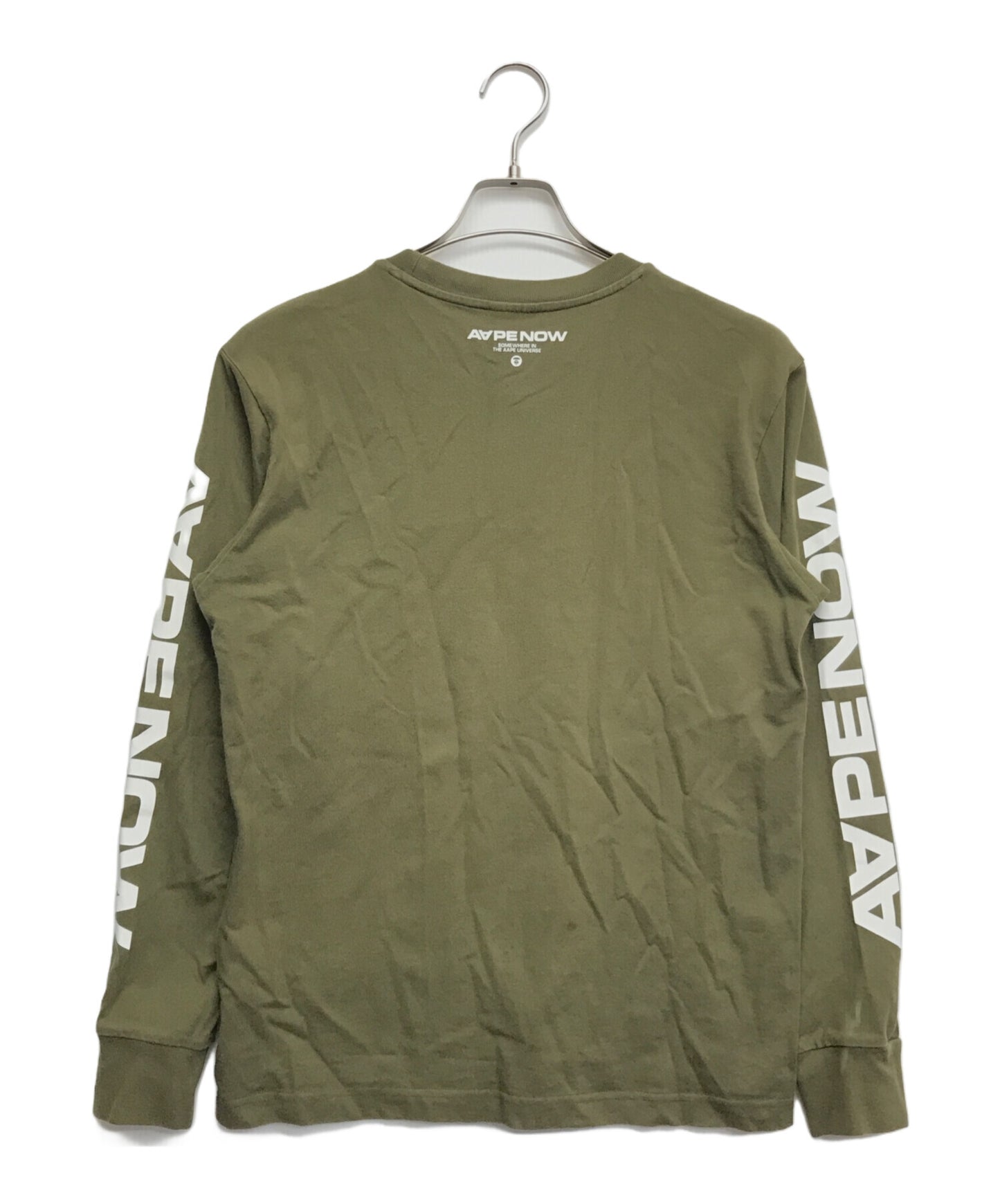[Pre-owned] A BATHING APE Long-Sleeved Cut & Sewn Cut & Sewn Long-Sleeved T-Shirt T-Shirt AAPLTM0645XXF