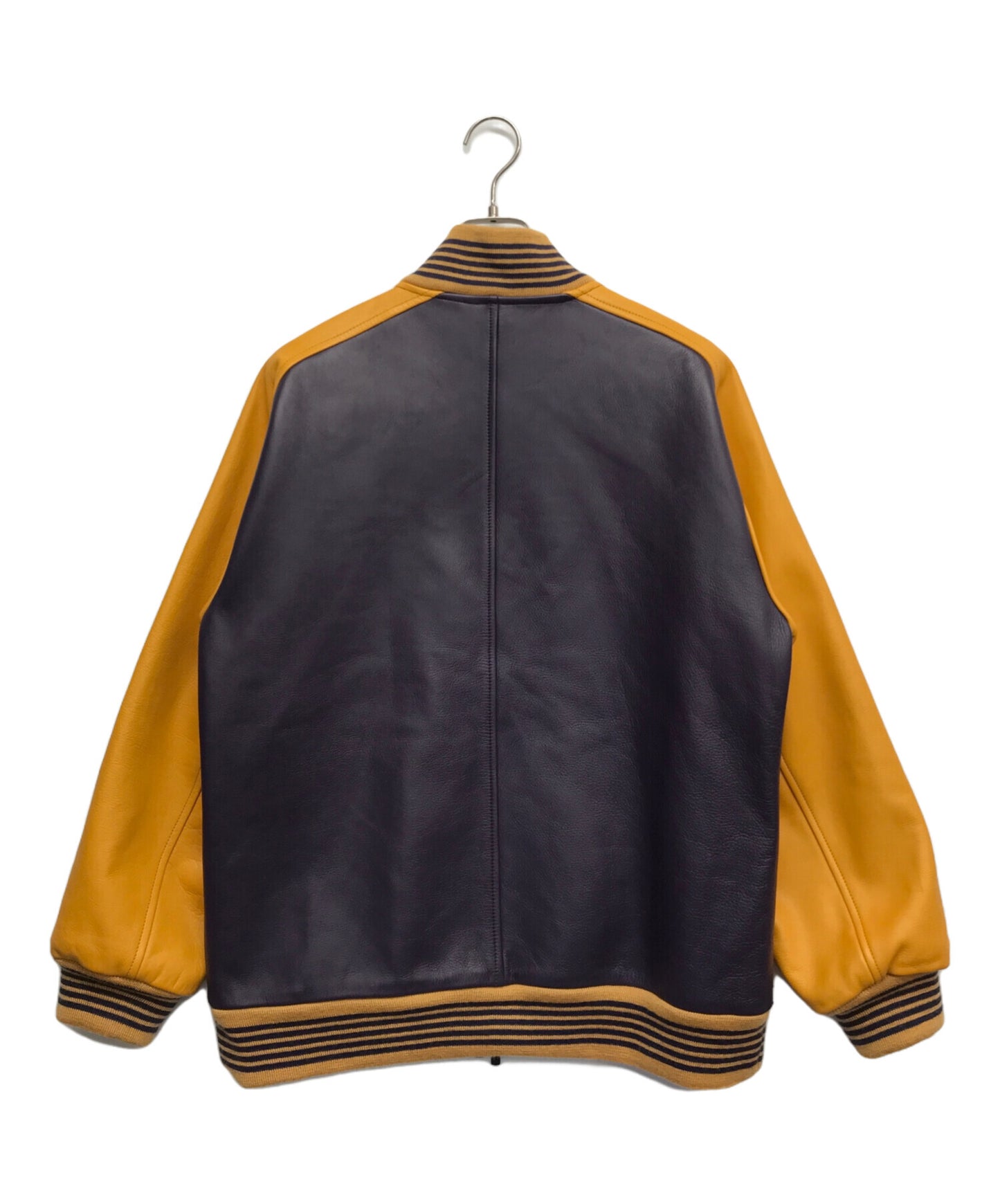 [Pre-owned] Needles Leather Award Jacket Leather Jacket Varsity Jacket LQ094