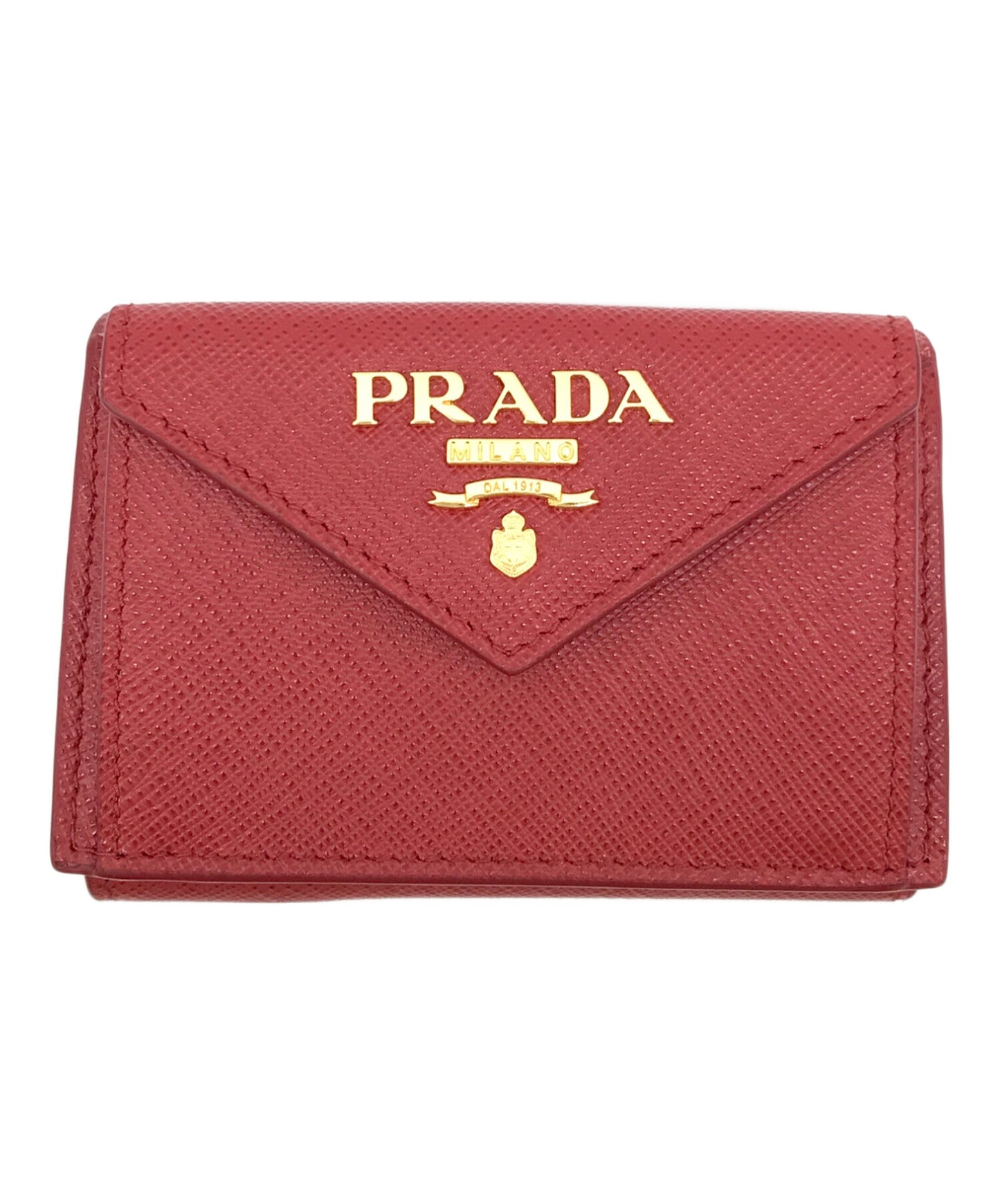 [Pre-owned] PRADA Trifold Wallet Wallets 1MH021