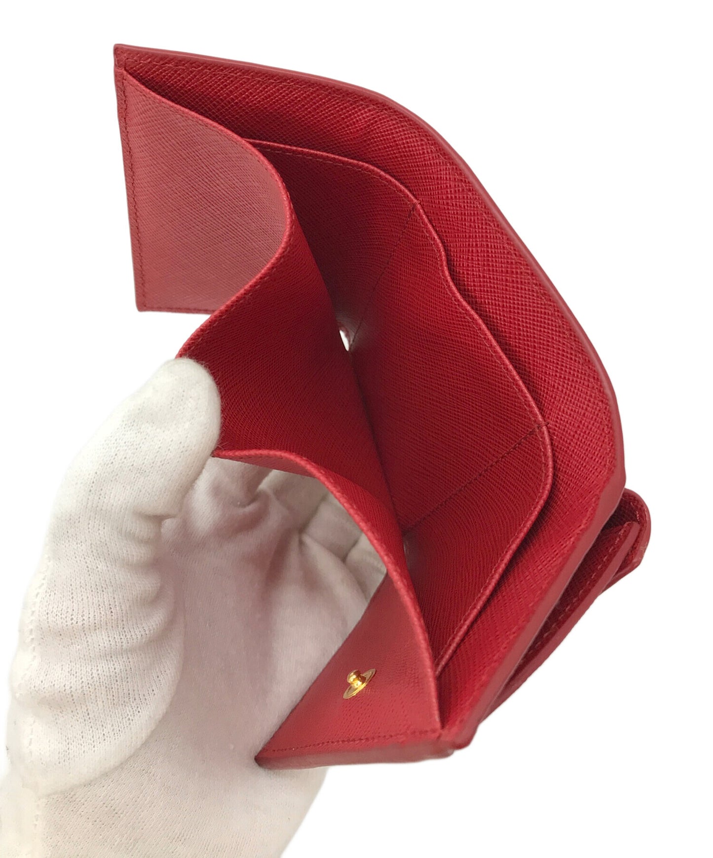 [Pre-owned] PRADA Trifold Wallet Wallets 1MH021