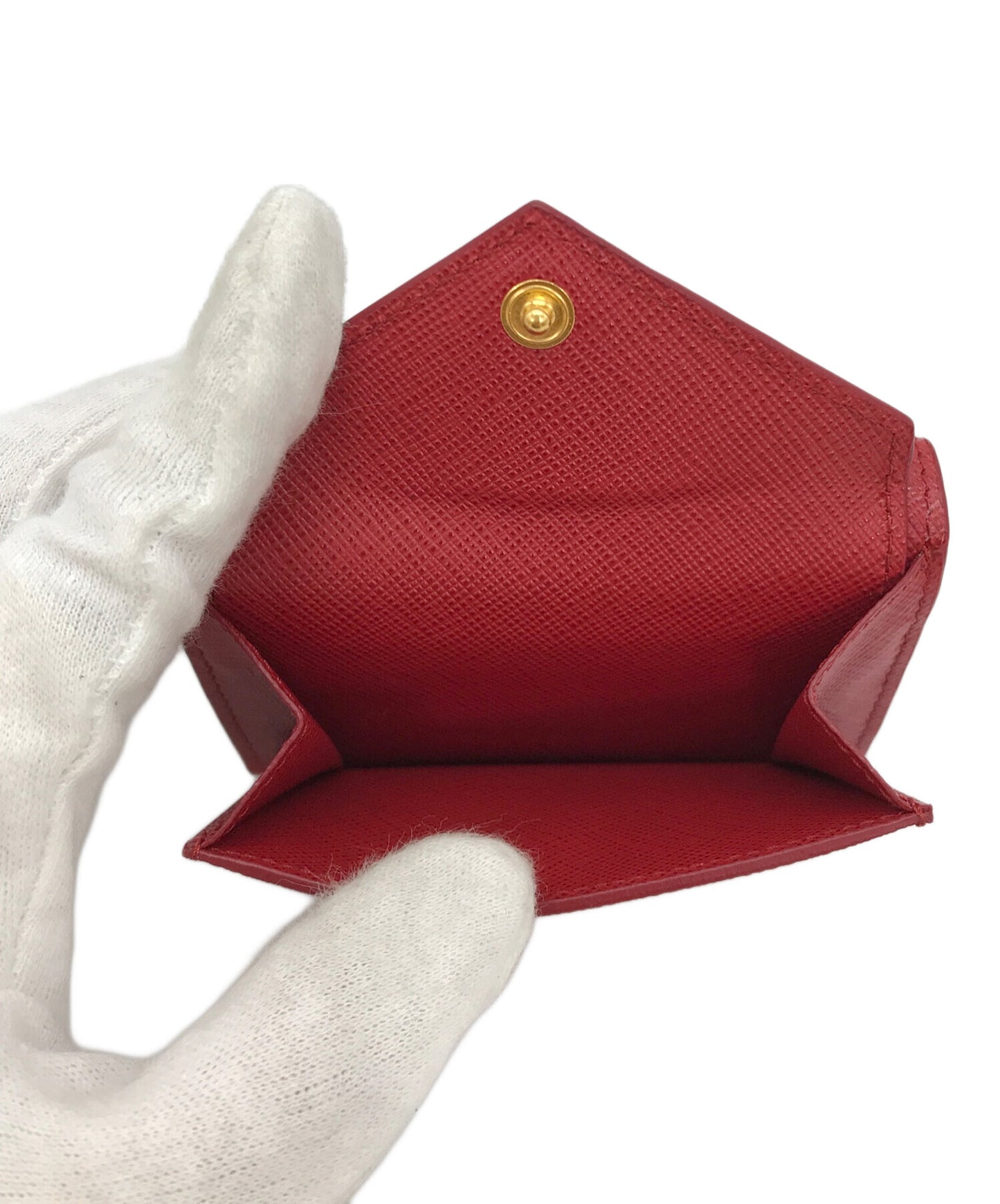 [Pre-owned] PRADA Trifold Wallet Wallets 1MH021