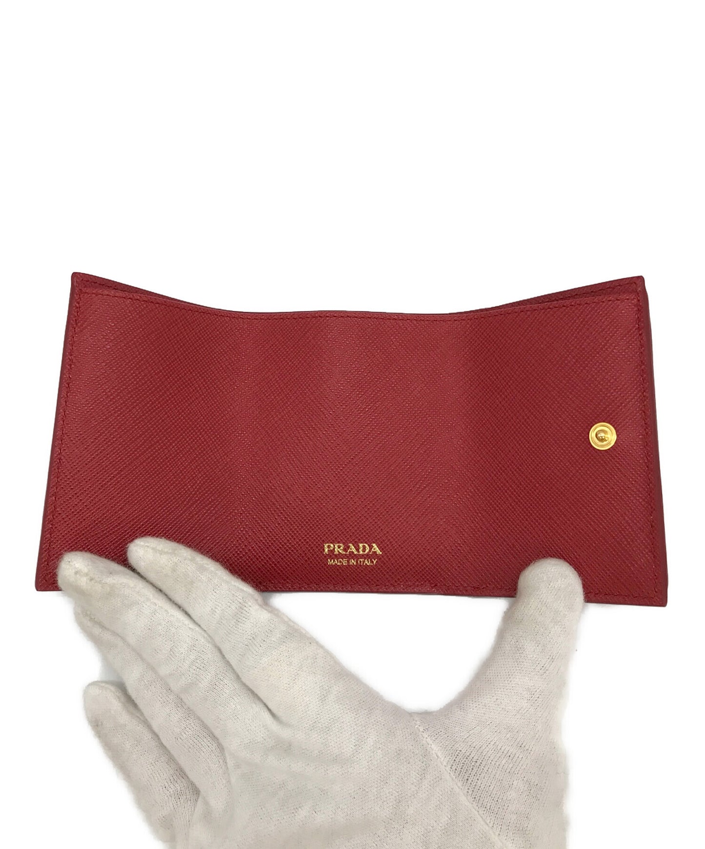 [Pre-owned] PRADA Trifold Wallet Wallets 1MH021