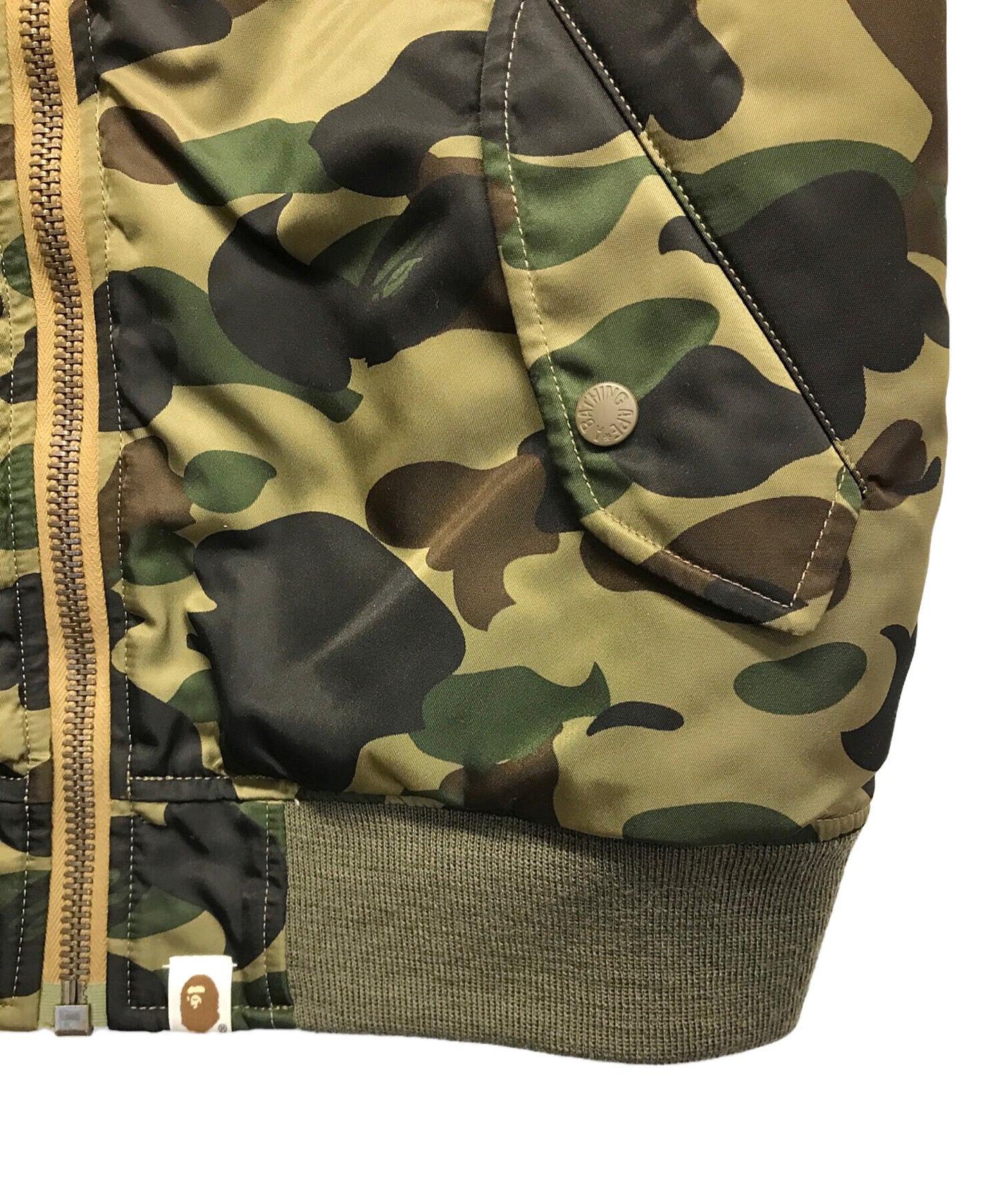 [Pre-owned] A BATHING APE Camo MA-1 Jacket MA-1 Jacket 1870-141-041