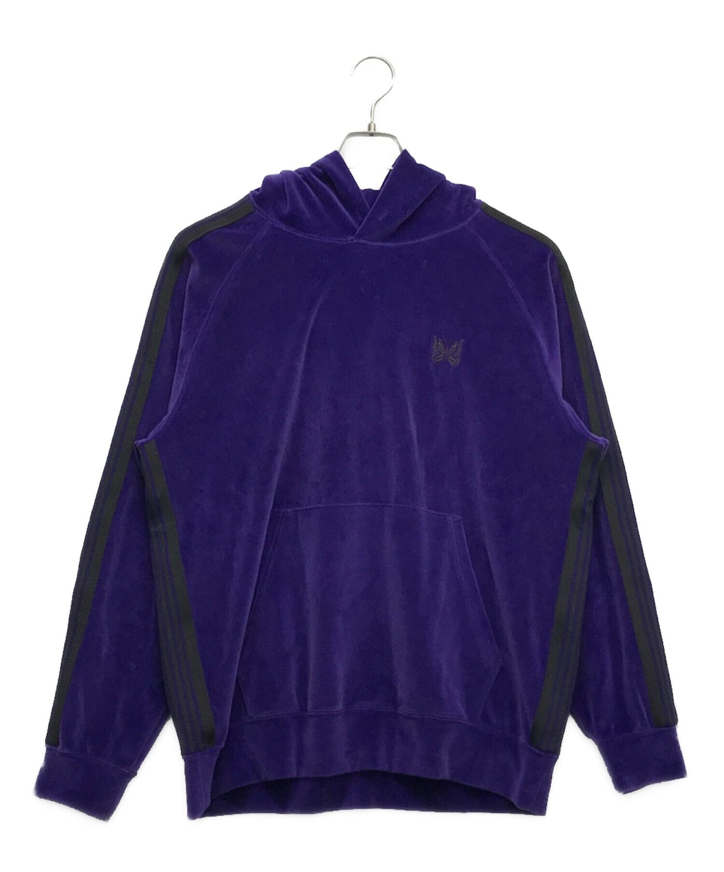 [Pre-owned] Needles Needles Needles TRACK HOODY - C/PE VELOUR Hoodie Top NS252