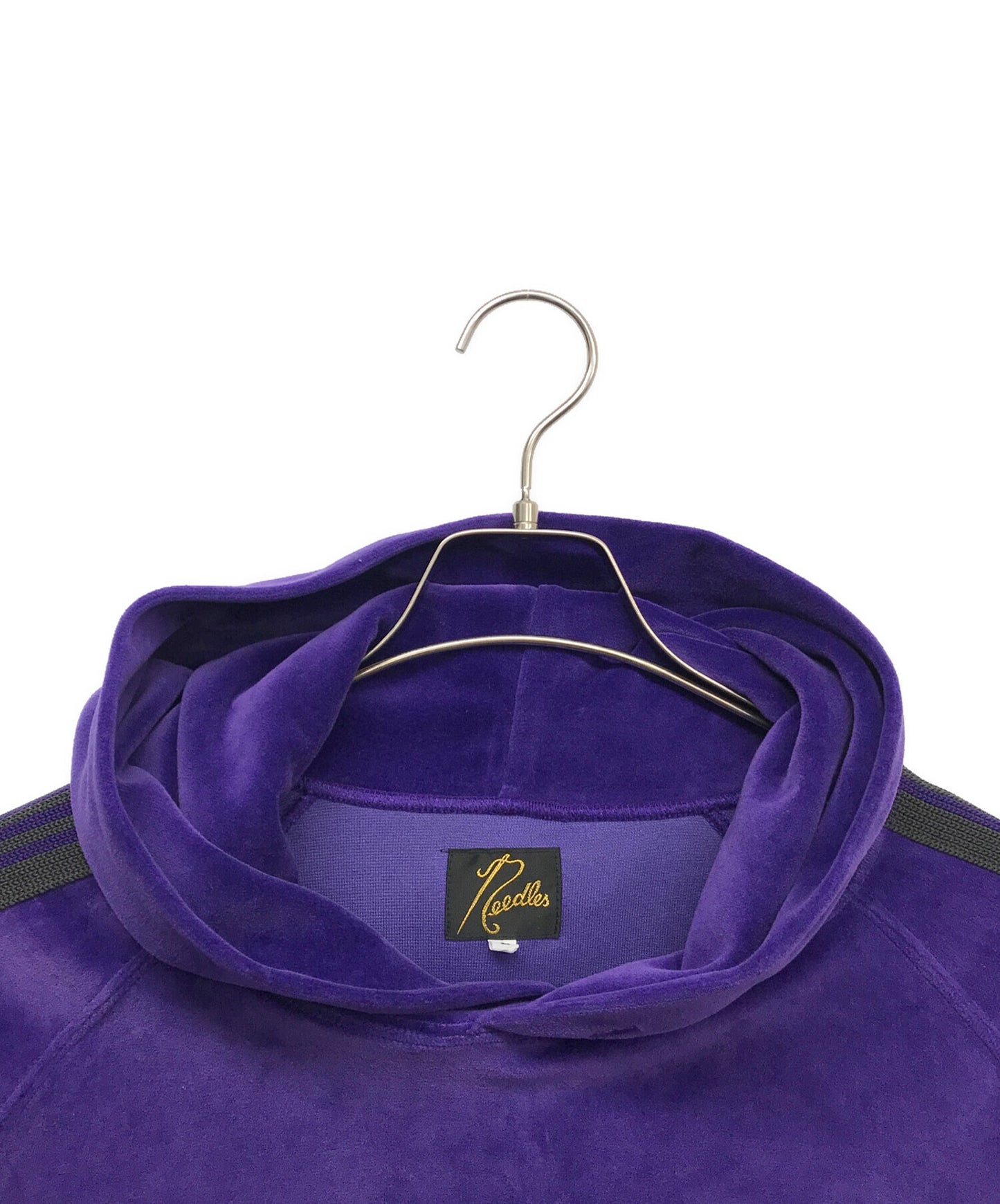 [Pre-owned] Needles Needles Needles TRACK HOODY - C/PE VELOUR Hoodie Top NS252