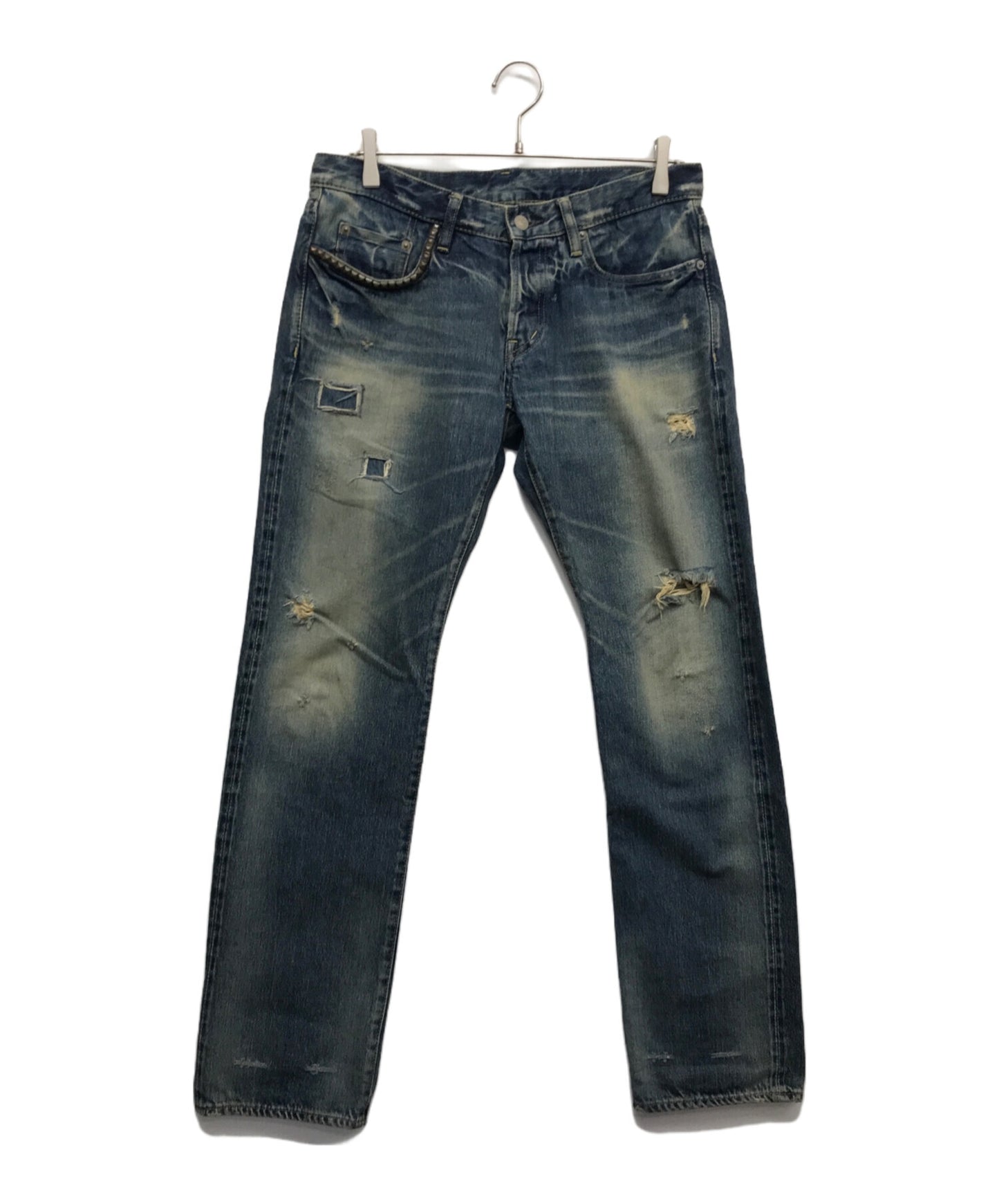 [Pre-owned] Hysteric Glamour Studded denim pants Denim pants Denim pants 029AP14
