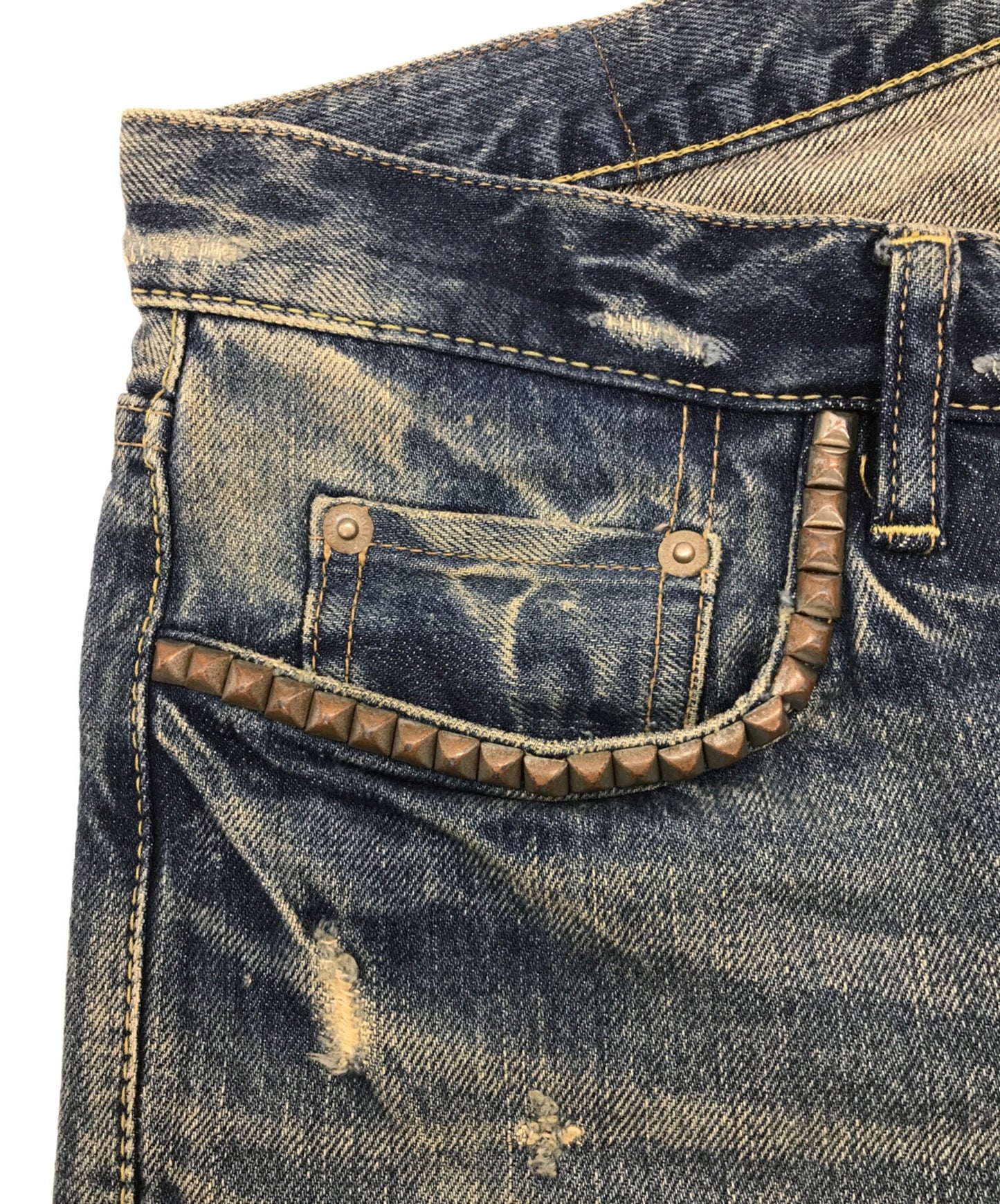 [Pre-owned] Hysteric Glamour Studded denim pants Denim pants Denim pants 029AP14