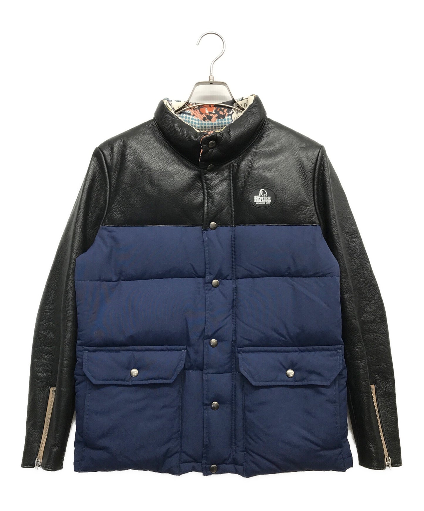 [Pre-owned] Hysteric Glamour PrimaLoft Leather Switched Down Jacket Down Jacket Down Jacket 0243AB06