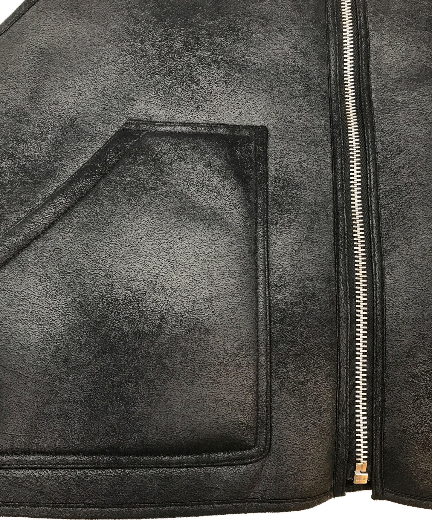 [Pre-owned] SUPREME REVERSIBLE FAUX SHEARLING WORK VEST Vest