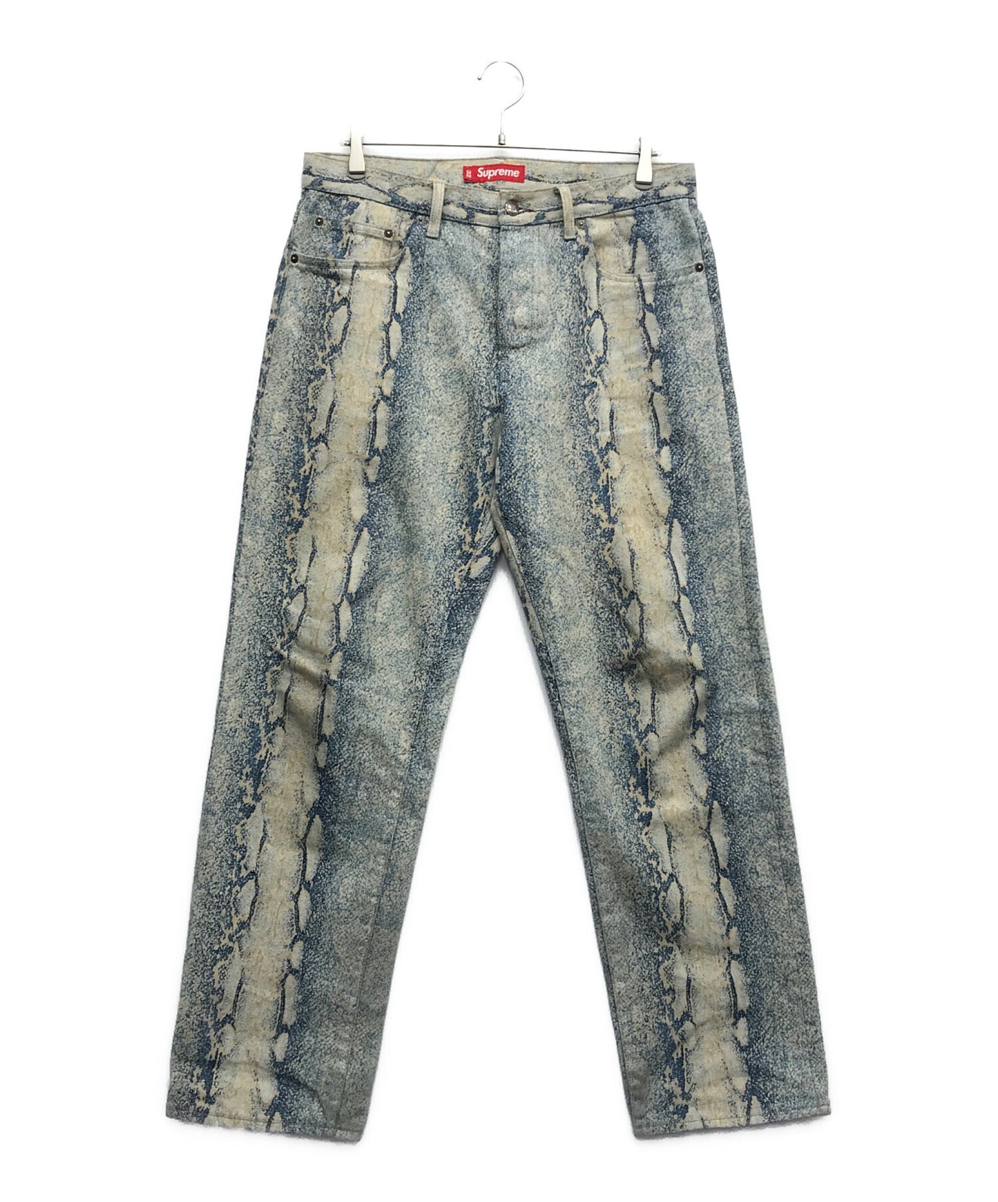 [Pre-owned] SUPREME Regular Jean "Snake" denim pants Denim pants