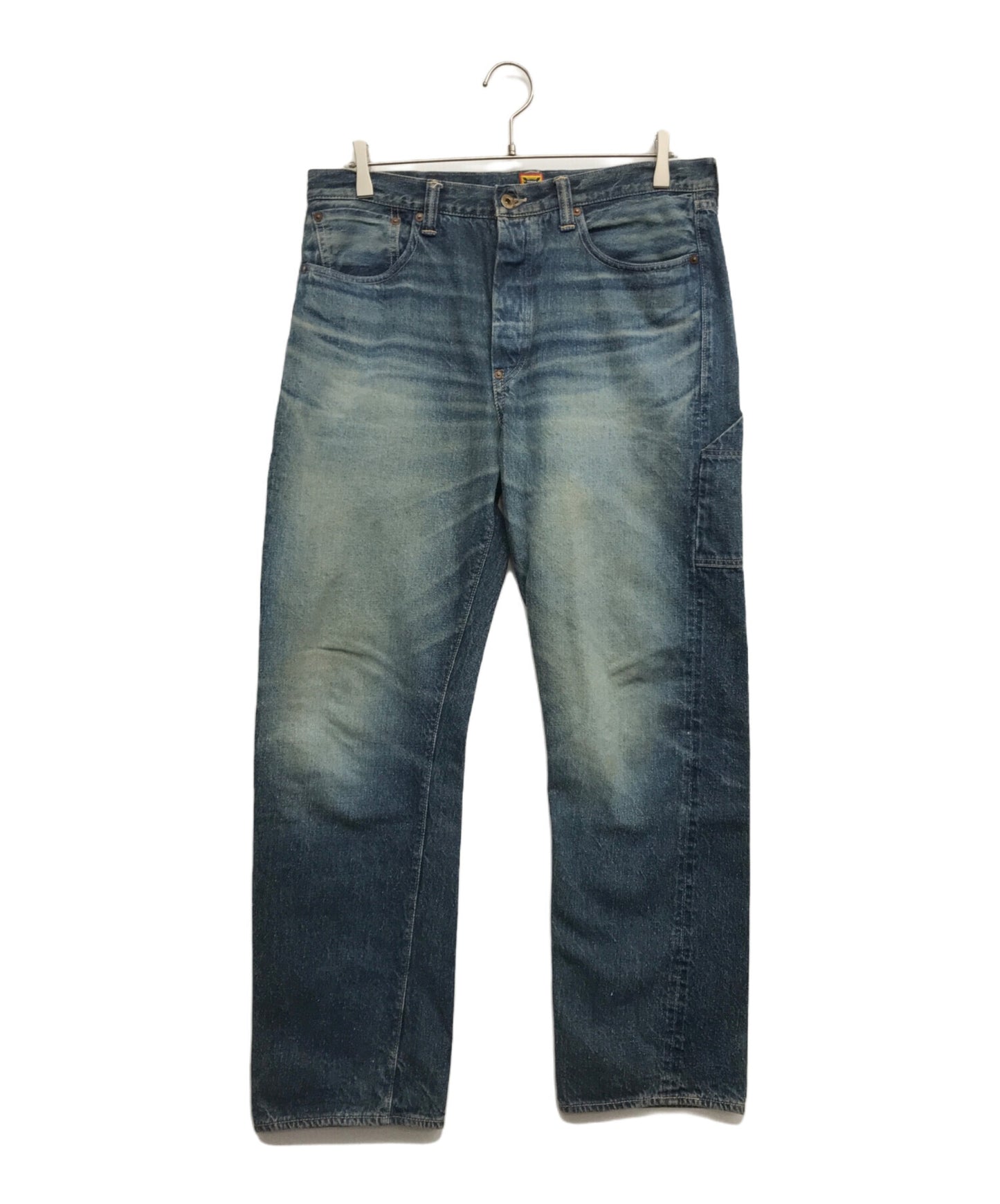 [Pre-owned] HUMAN MADE Cowboy Straight Denim Painter Pants Denim Pants Pants Bottoms