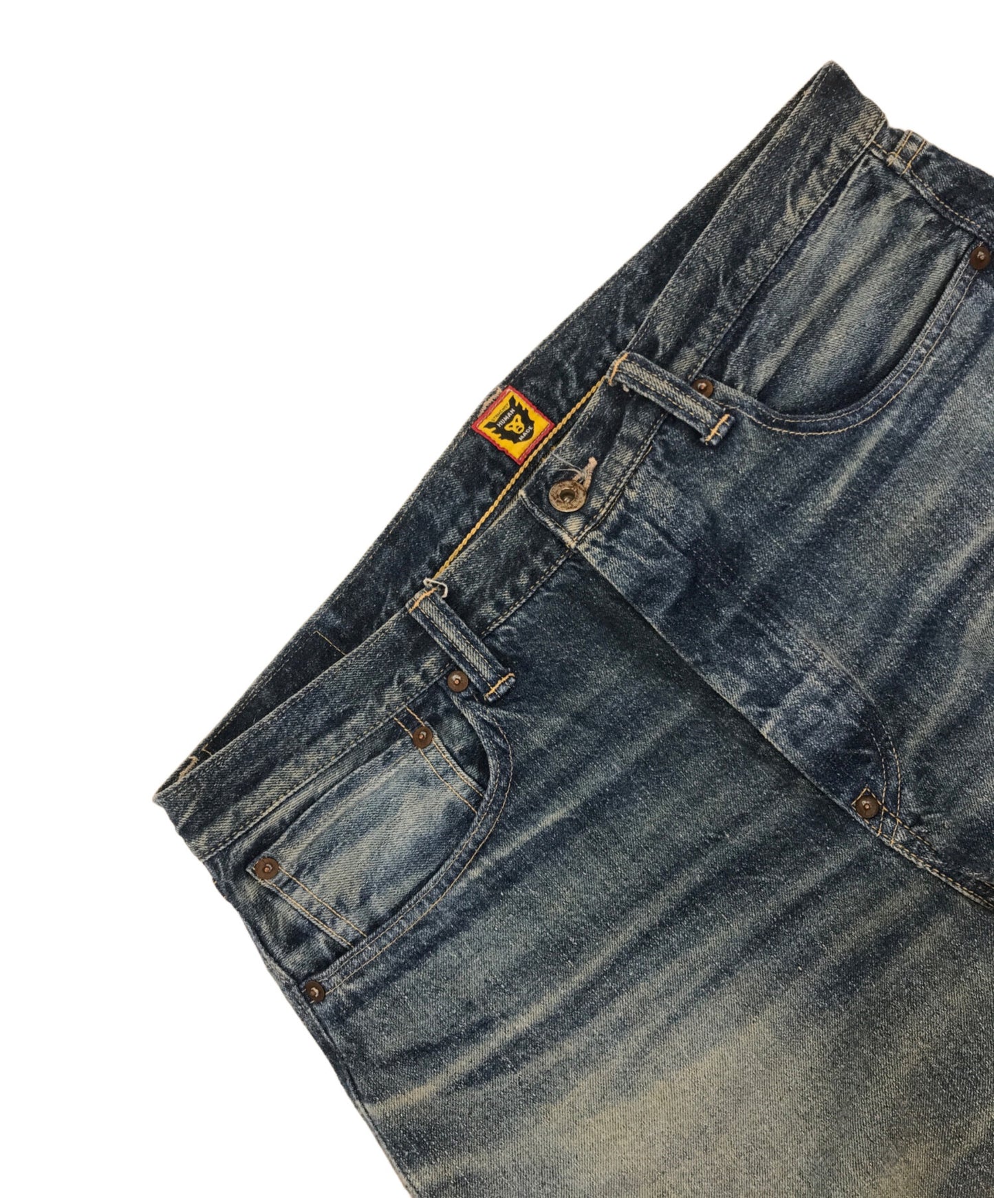 [Pre-owned] HUMAN MADE Cowboy Straight Denim Painter Pants Denim Pants Pants Bottoms