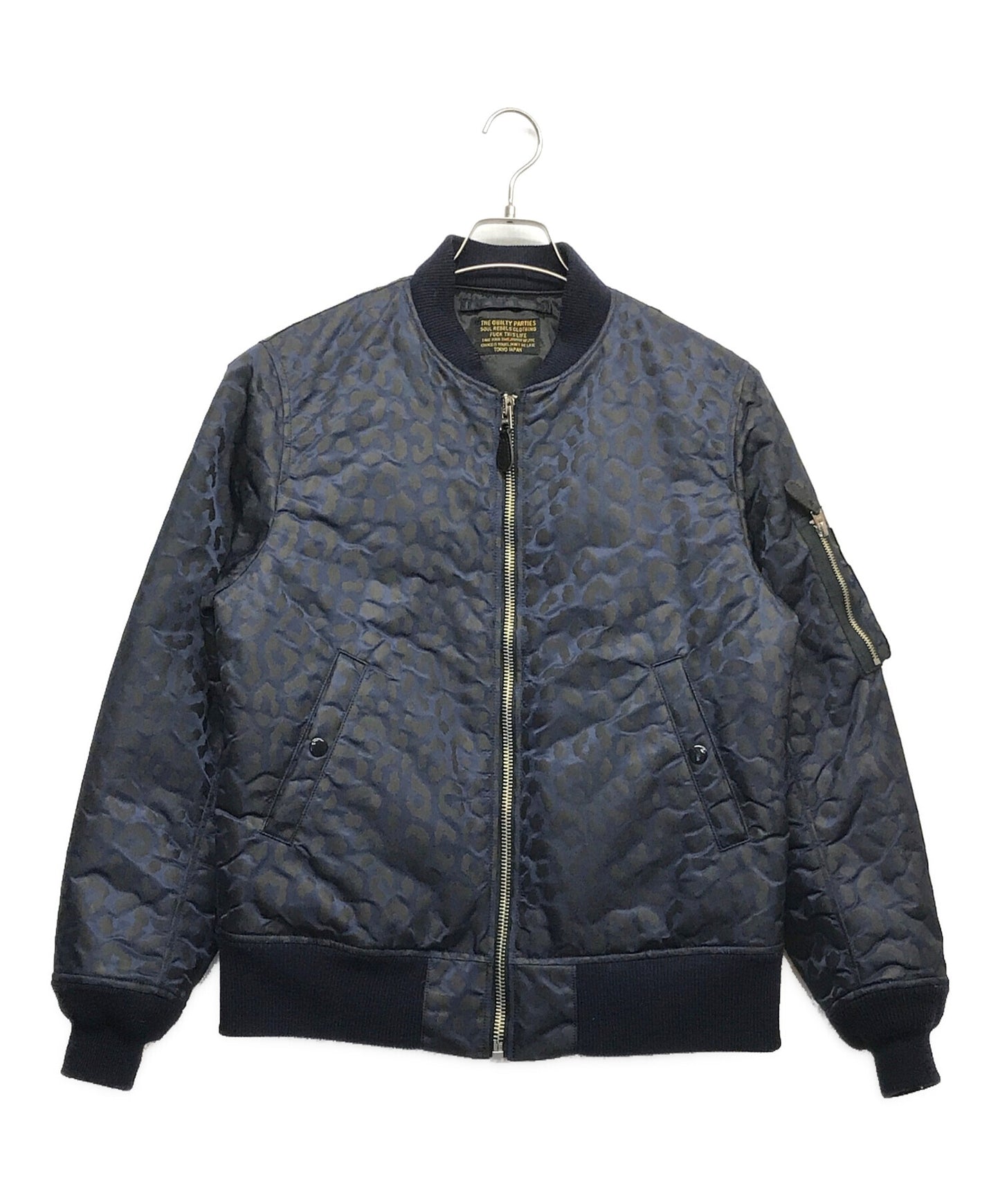 [Pre-owned] WACKO MARIA Leopard print MA-1 jacket MA-1 jacket jacket