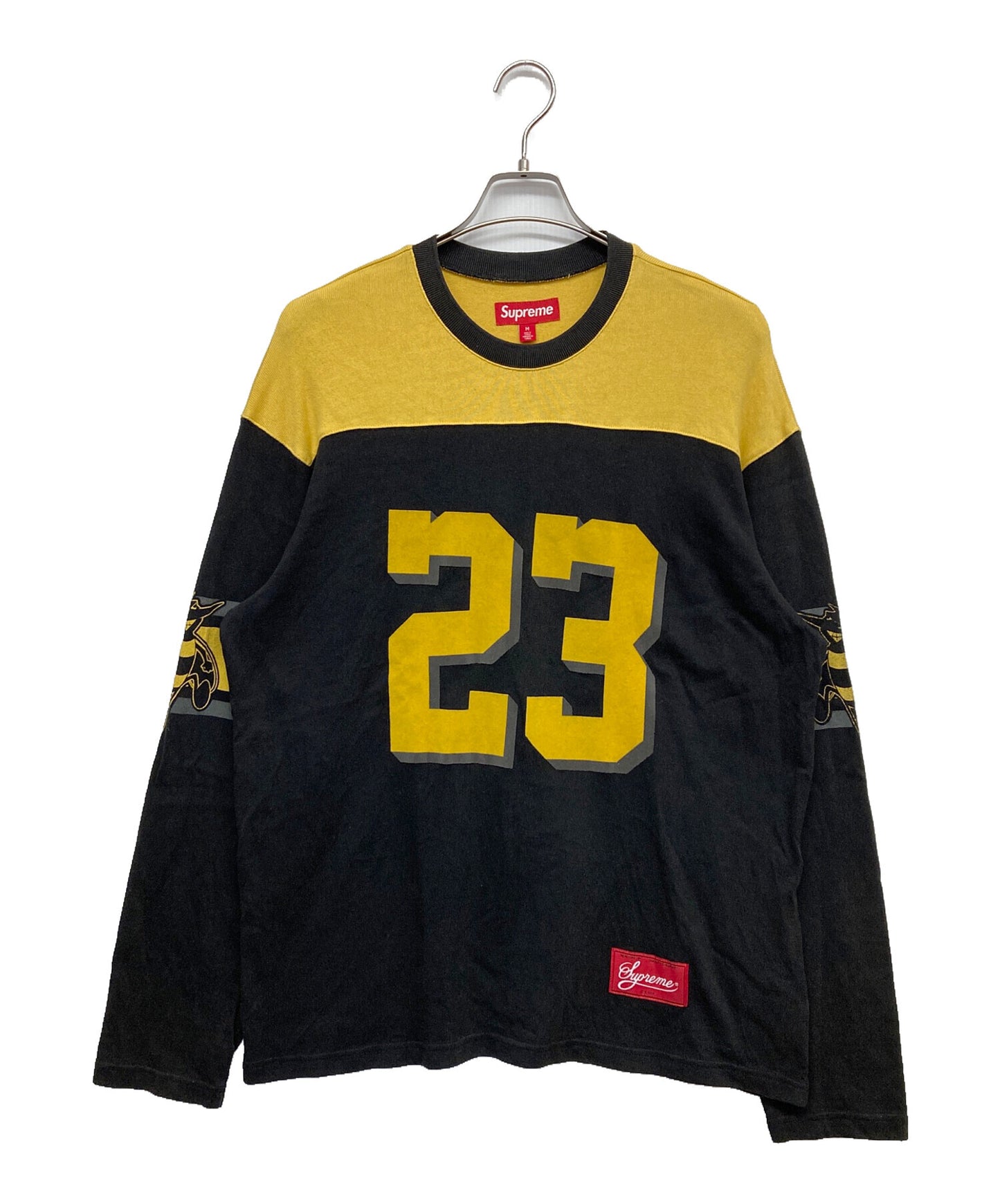 [Pre-owned] SUPREME BUMBLEBEE FOOTBALL TOP / BUMBLEBEE FOOTBALL TOP Cut and sewn long-sleeved cut and sewn knit
