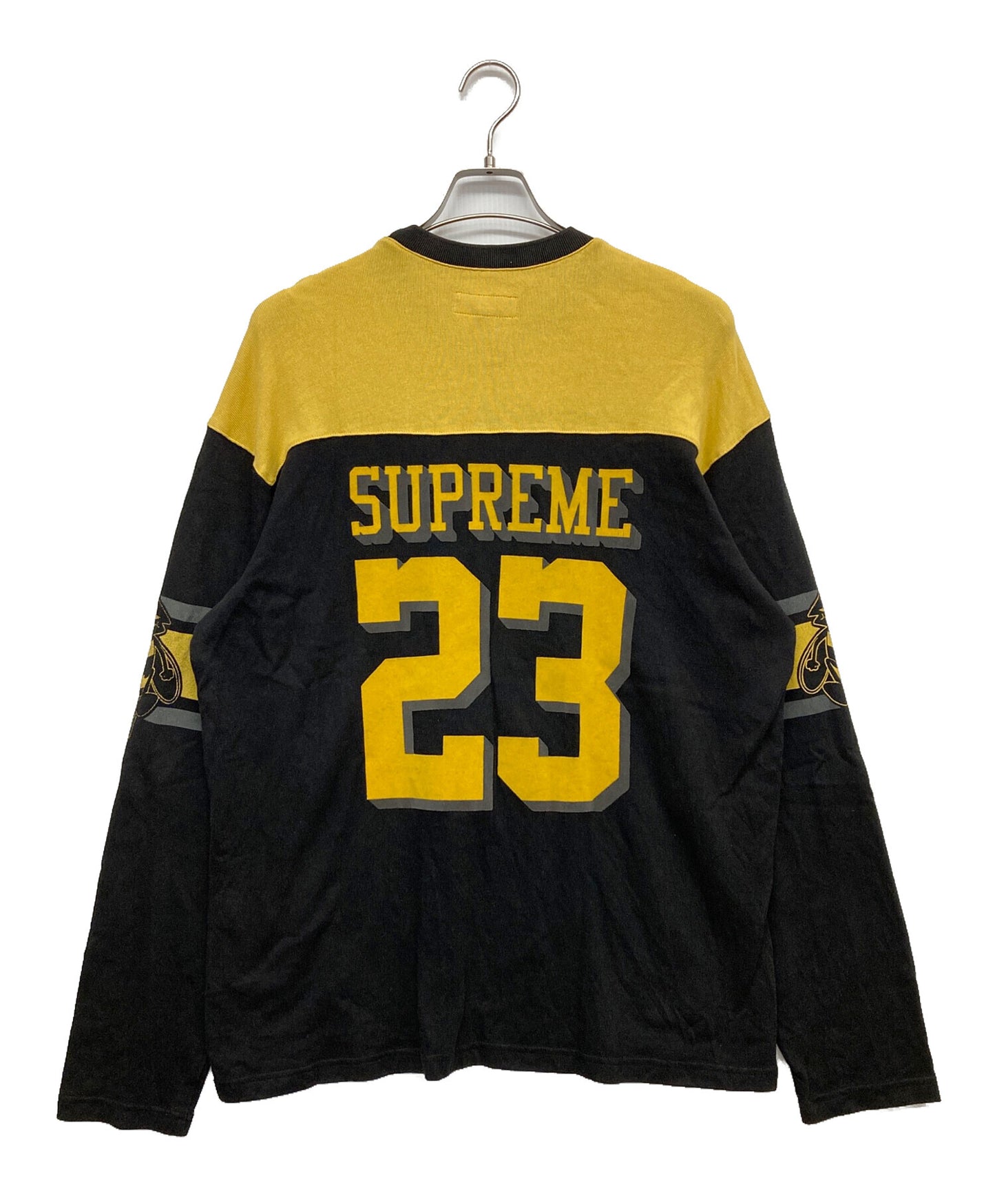 [Pre-owned] SUPREME BUMBLEBEE FOOTBALL TOP / BUMBLEBEE FOOTBALL TOP Cut and sewn long-sleeved cut and sewn knit