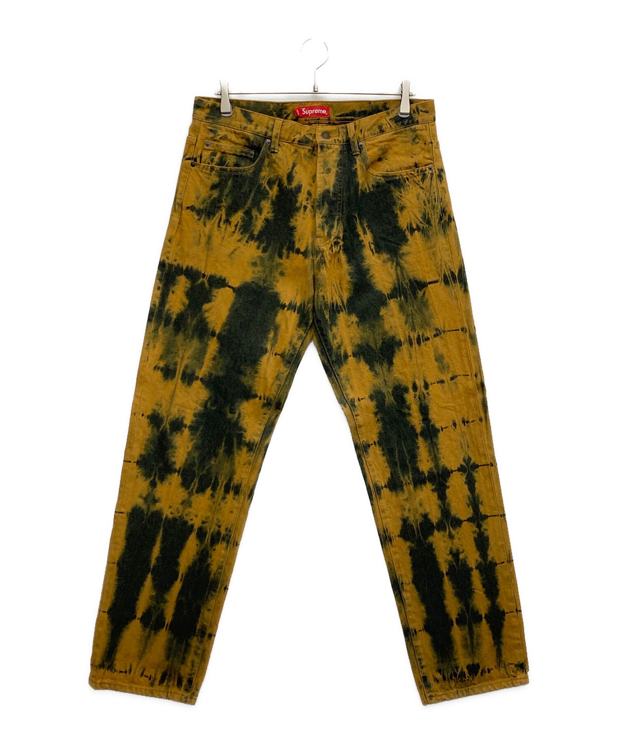 Pre-owned] SUPREME Regular Jean Dyed Rust Denim Pants Denim Pants 