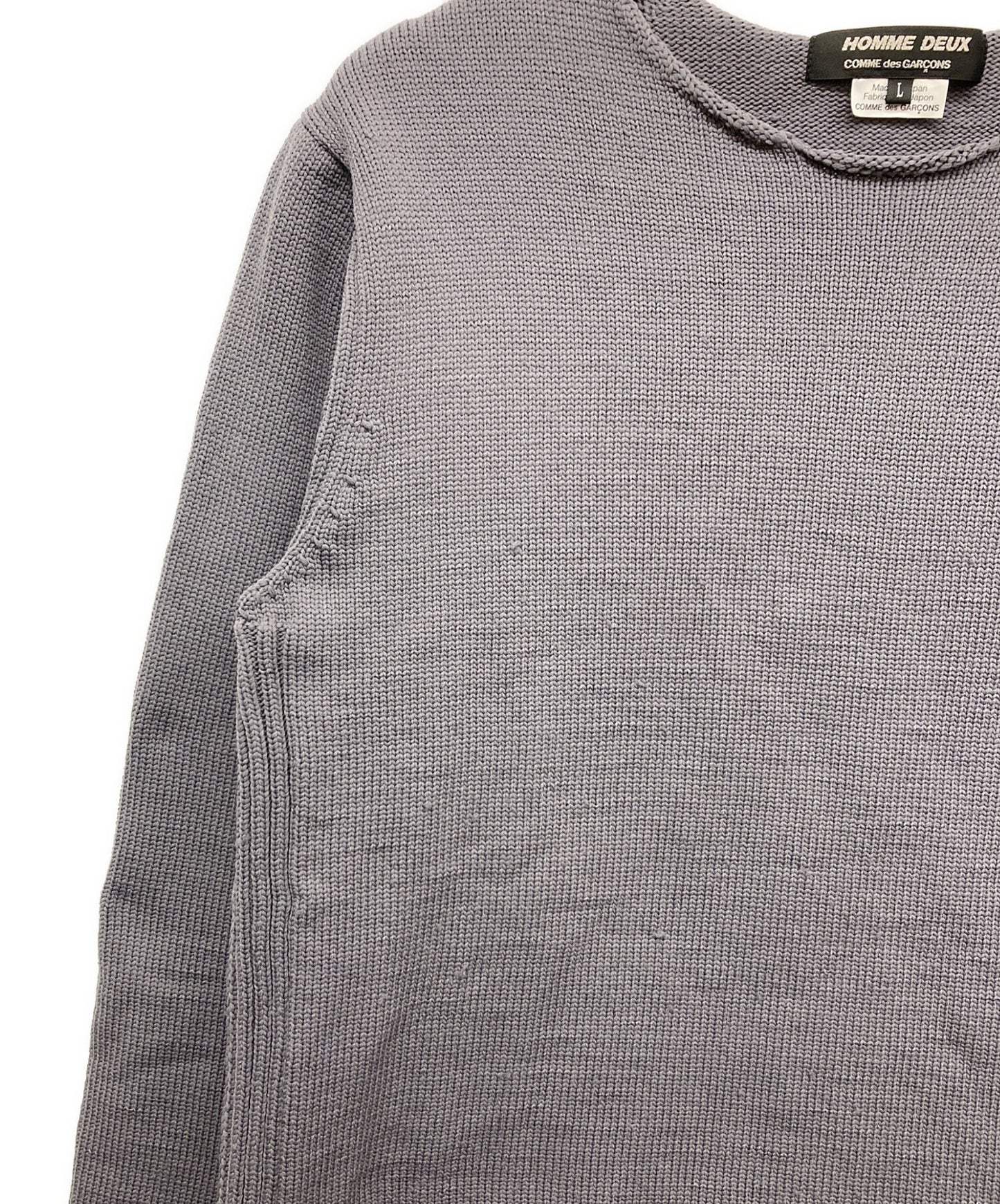 [Pre-owned] COMME des GARCONS HOMME DEUX Estelle Zip Knit Zip Knit Knitwear DM-N509