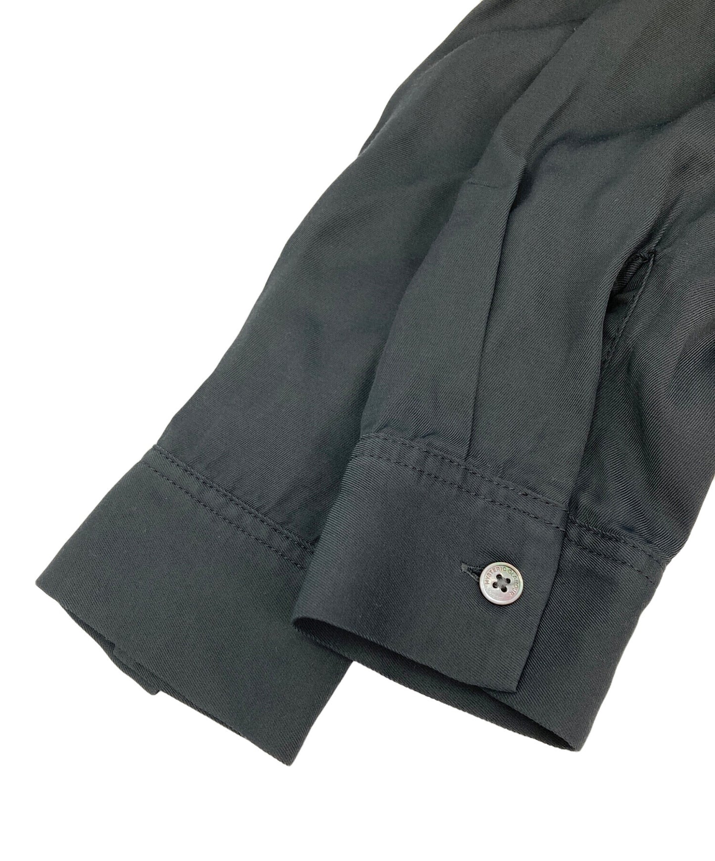 [Pre-owned] Hysteric Glamour 50'S MODERN embroidery open collar shirt colored shirt long sleeve shirt shirt 02243AH04