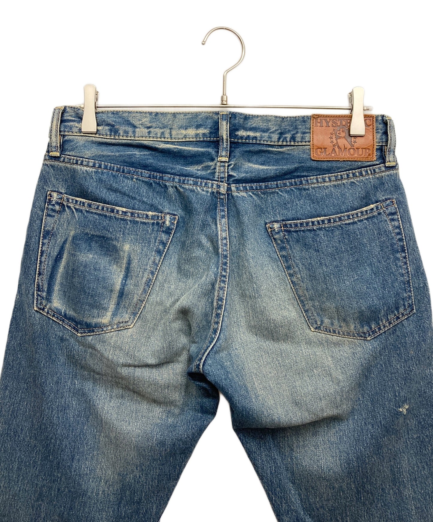 [Pre-owned] Hysteric Glamour Crushed Denim Pants Denim Pants Jeans 0292AP14