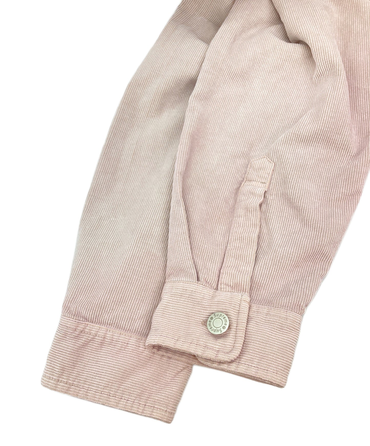 [Pre-owned] SUPREME Washed Corduroy Shirt Long Sleeve Shirt Shirt