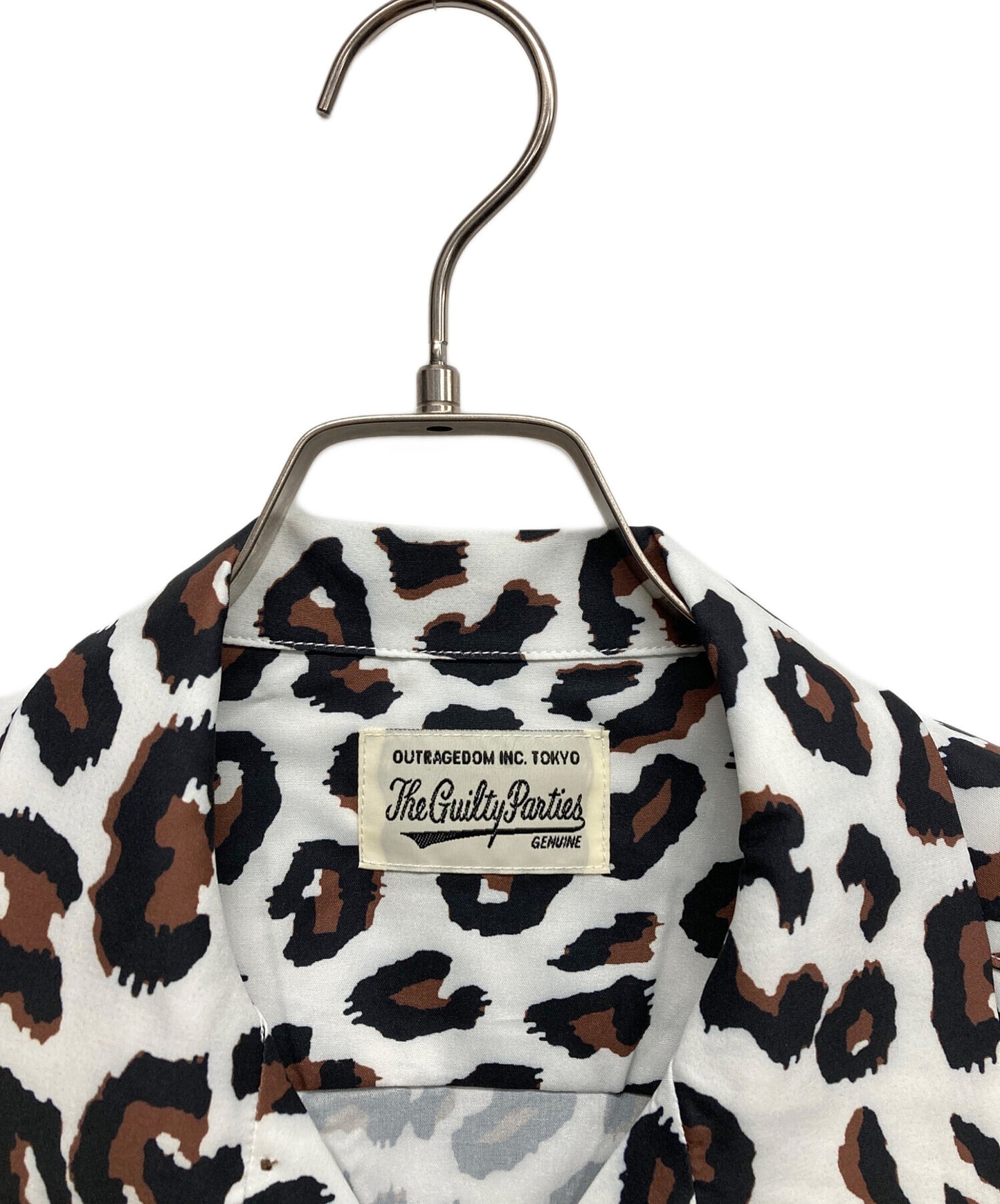 [Pre-owned] WACKO MARIA Leopard Hawaiian SHIRT S/S Shirt Short Sleeve Shirt Shirt Short Sleeve Patterned Shirt