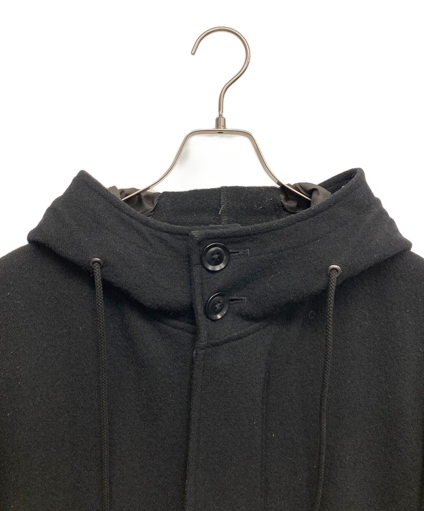 [Pre-owned] GROUND Y Lamb Wool Coat Wool Coat Long Coat Coat GV-C03-103