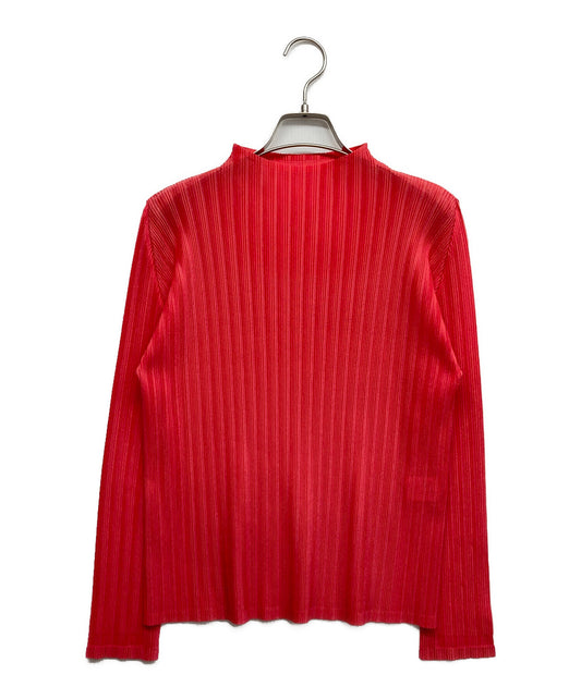 [Pre-owned] PLEATS PLEASE RIB PLEATS JANUARY Long Sleeve Cut and Sew Long Sleeve Cut and Sew Cut PP51FK333