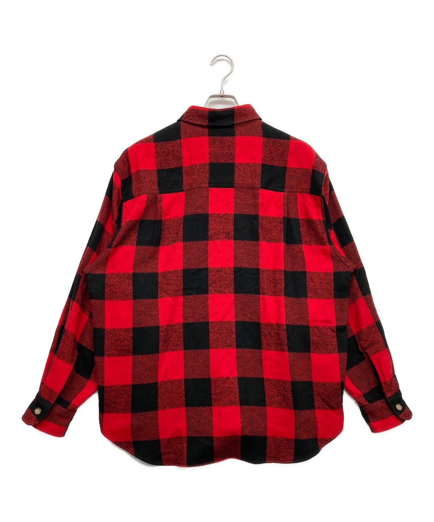 [Pre-owned] WACKO MARIA BLOCK CHECK FLANNEL SHIRT Long Sleeve Shirt Check Shirt Shirt